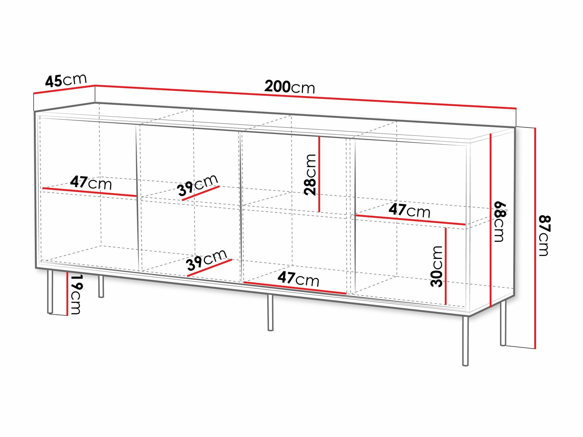 Шкафчик Charlotte 208 (Белый)