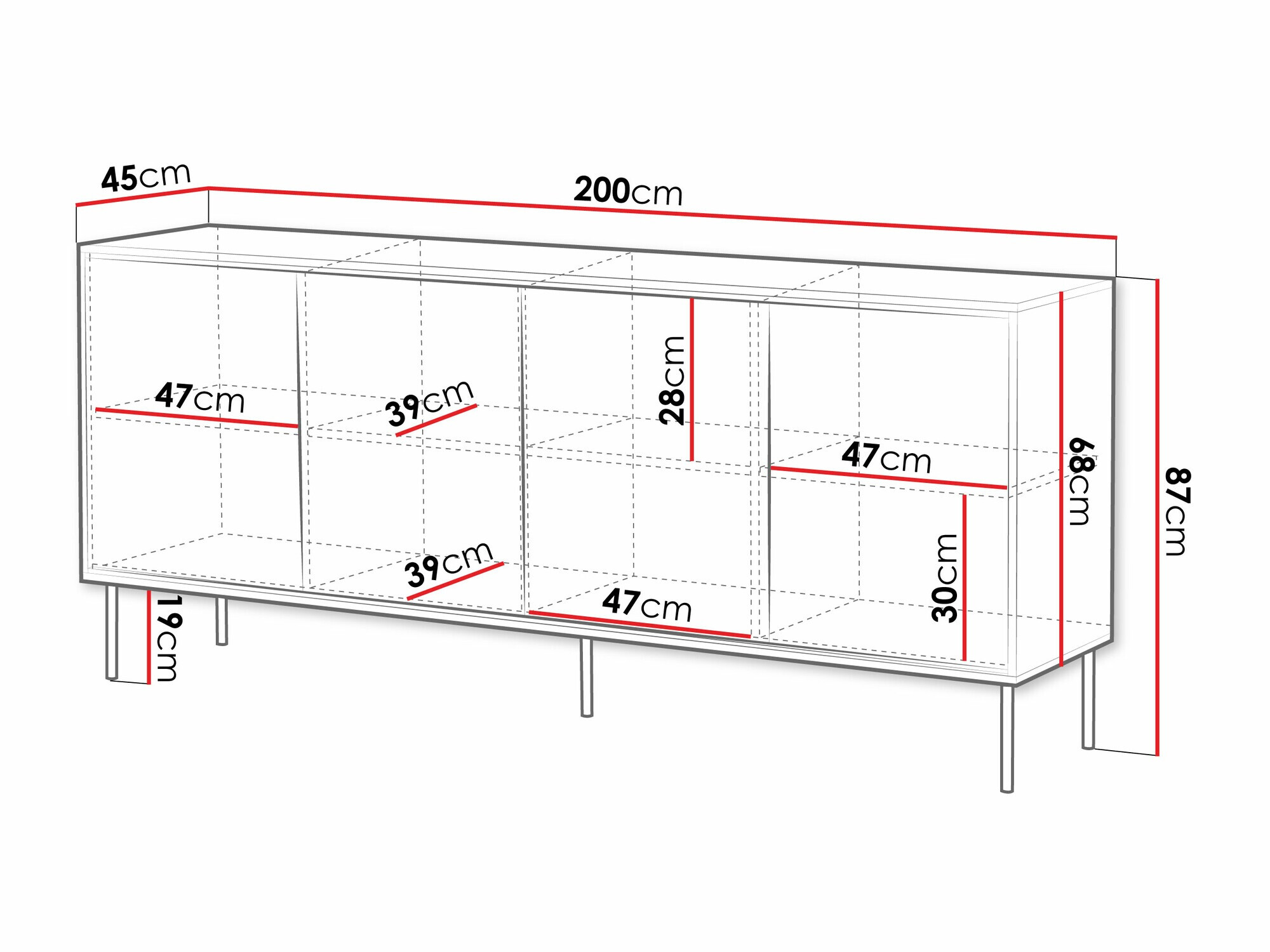 Шкафчик Charlotte 208 (Кашемир)