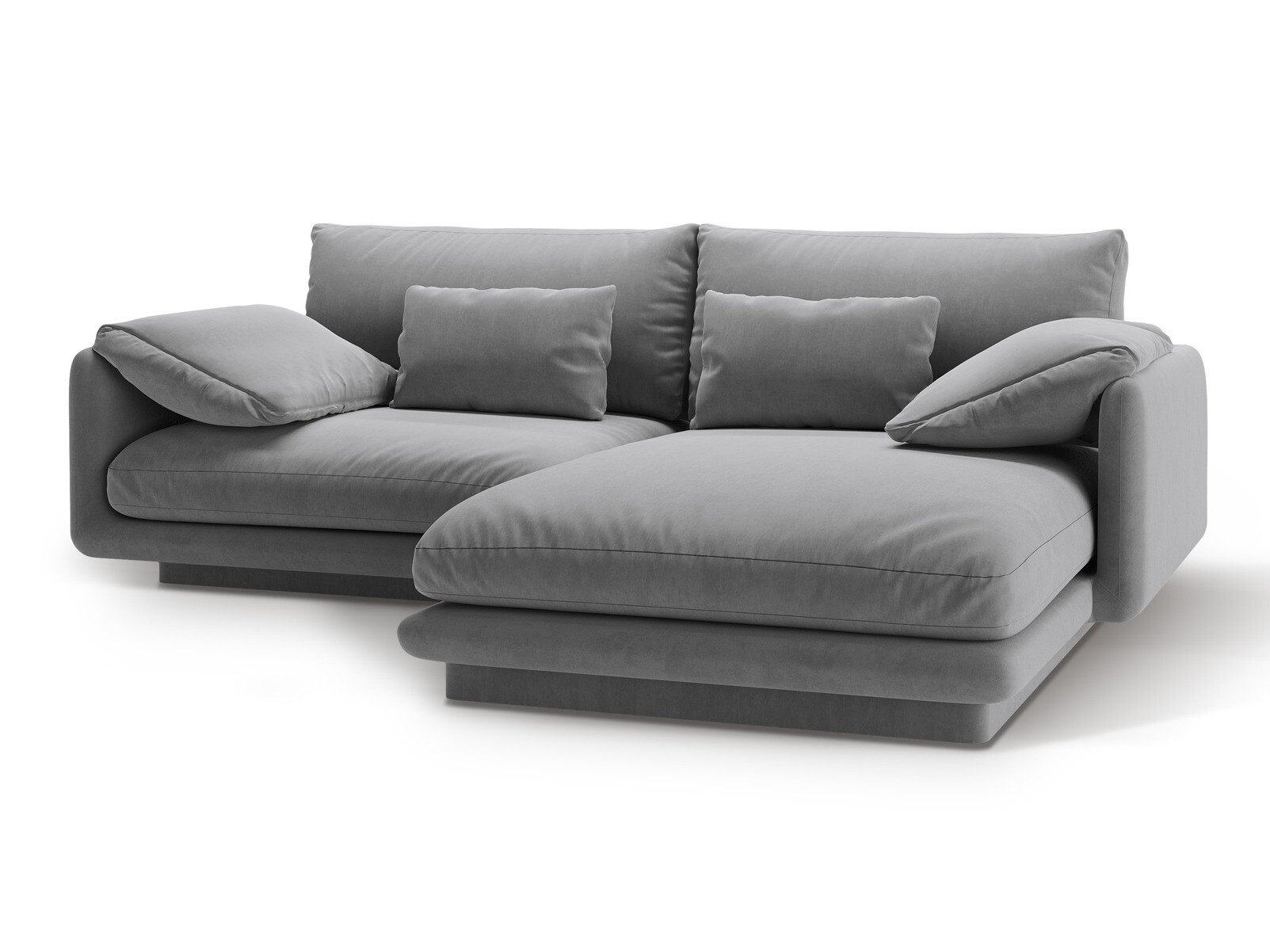 Stūra dīvāns Vernovu 103 (Casino Ash)