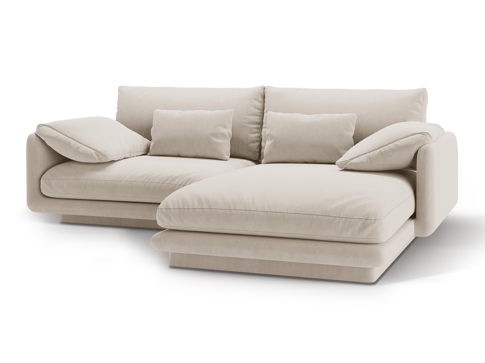 Stūra dīvāns Vernovu 103 (Casino Sand)