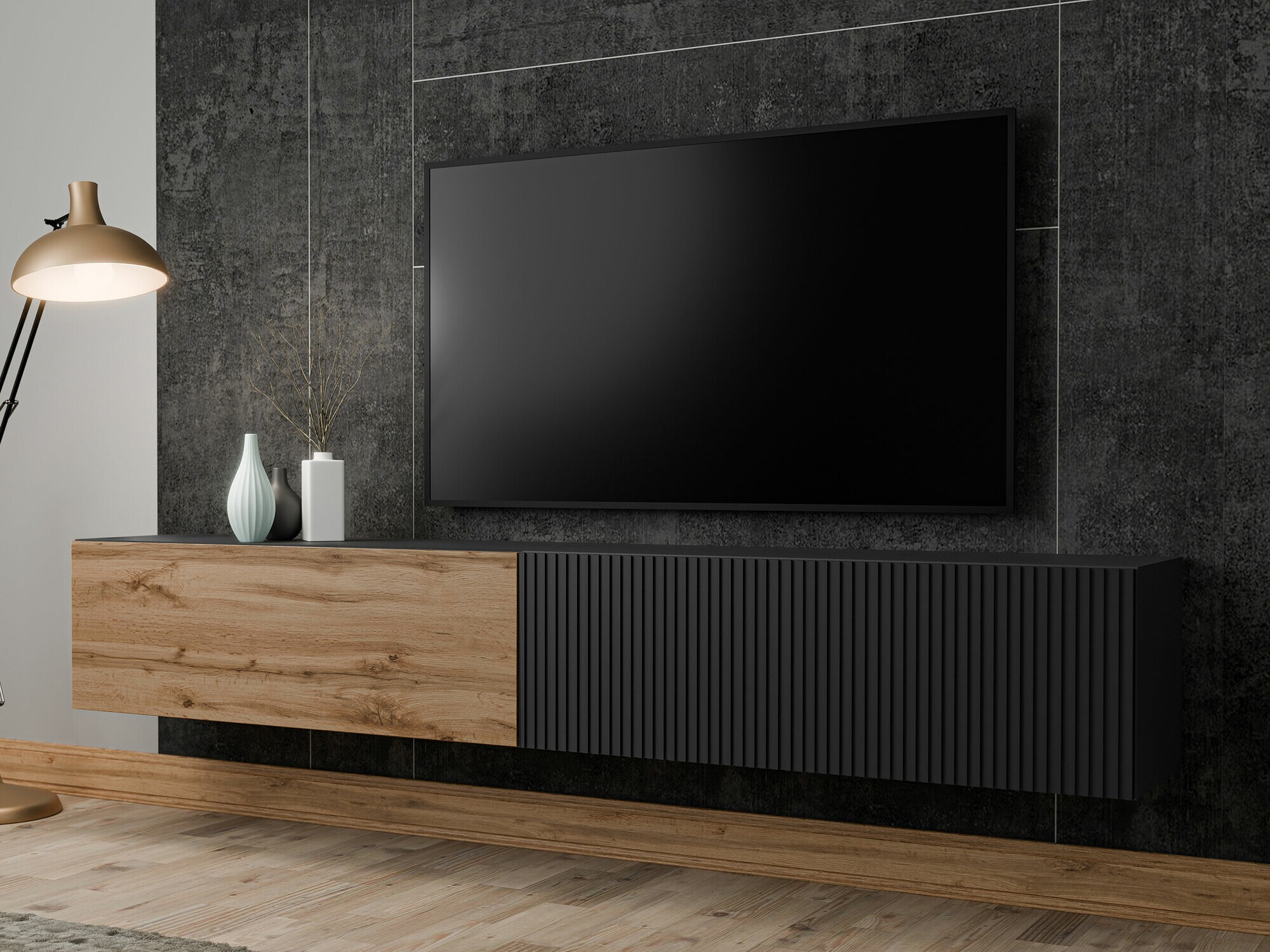 TV galds Species (Melns + Votan ozols)