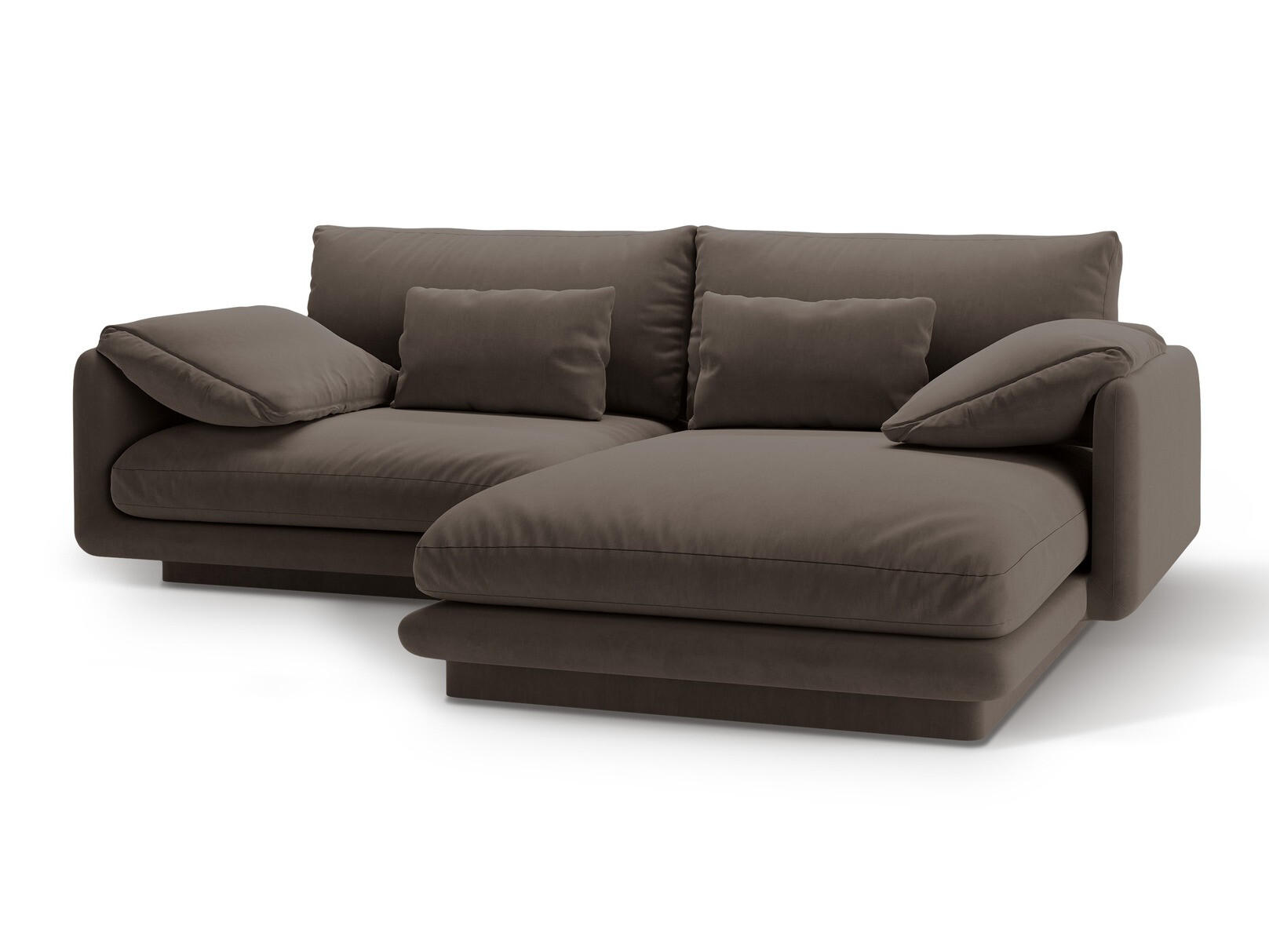 Угловой диван Vernovu 103 (Casino Ebony)