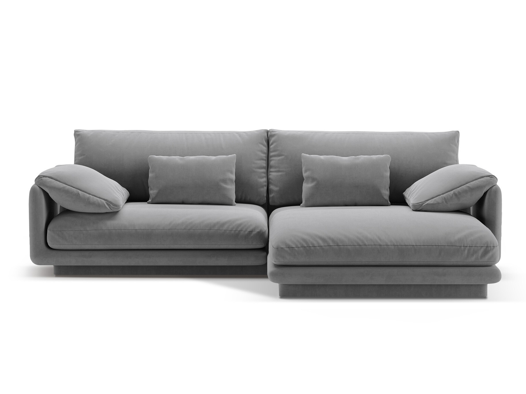 Stūra dīvāns Vernovu 104 (Casino Ash)