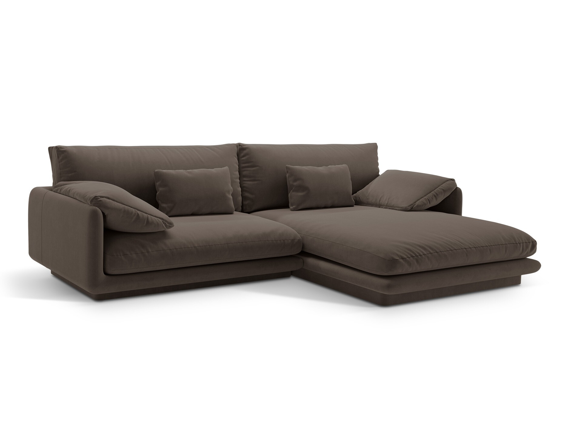 Stūra dīvāns Vernovu 104 (Casino Ebony)