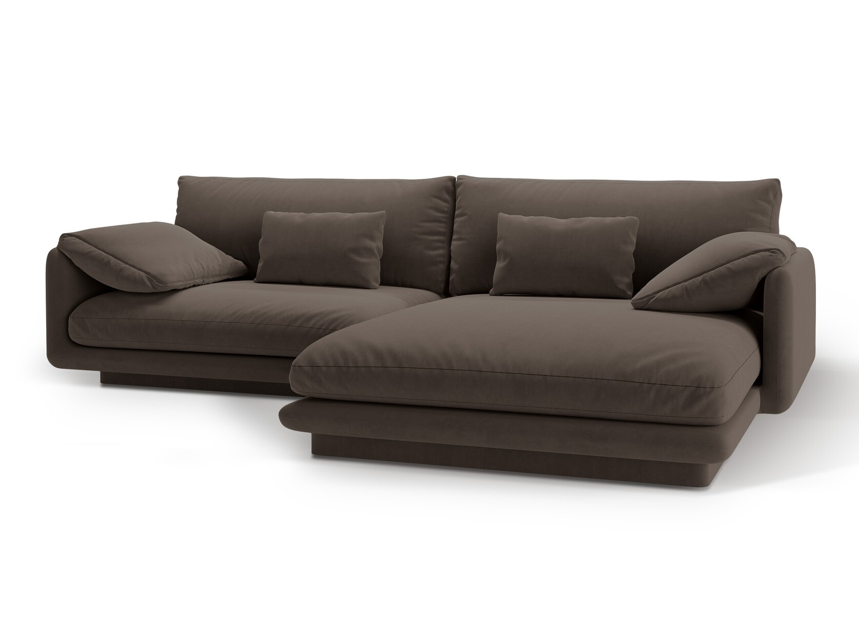 Stūra dīvāns Vernovu 104 (Casino Ebony)