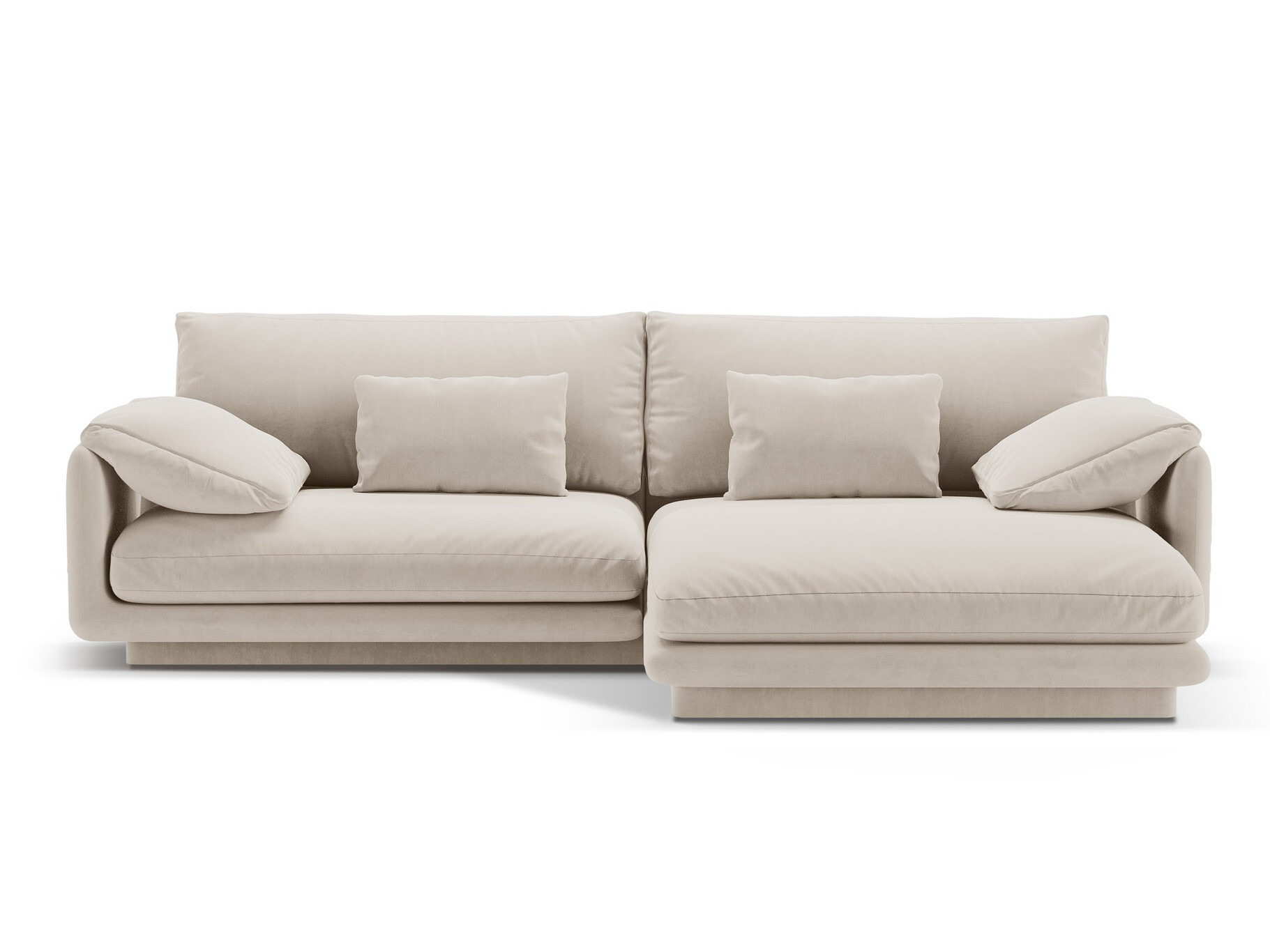 Stūra dīvāns Vernovu 104 (Casino Sand)