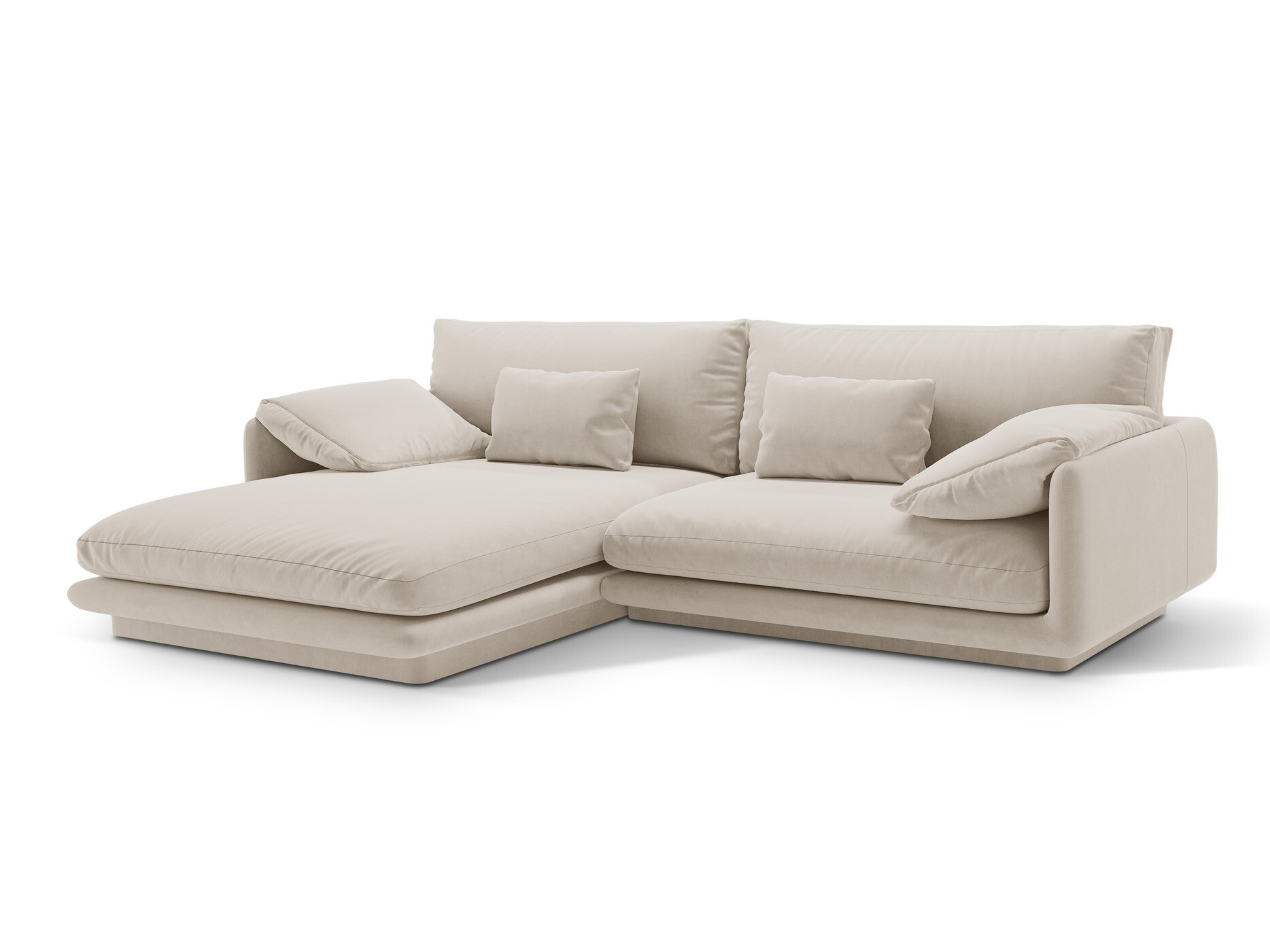 Stūra dīvāns Vernovu 104 (Casino Sand)