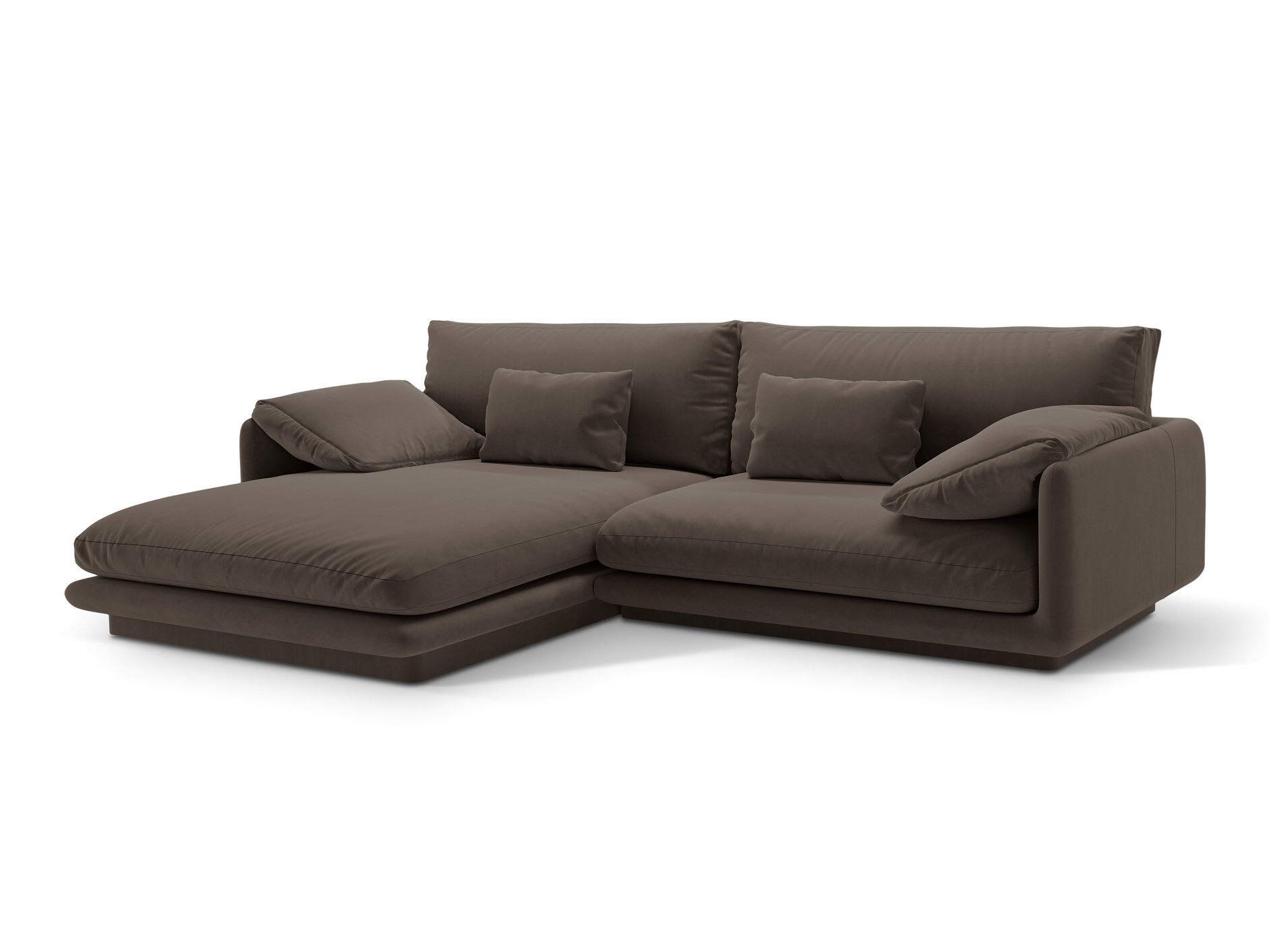 Угловой диван Vernovu 104 (Casino Ebony)