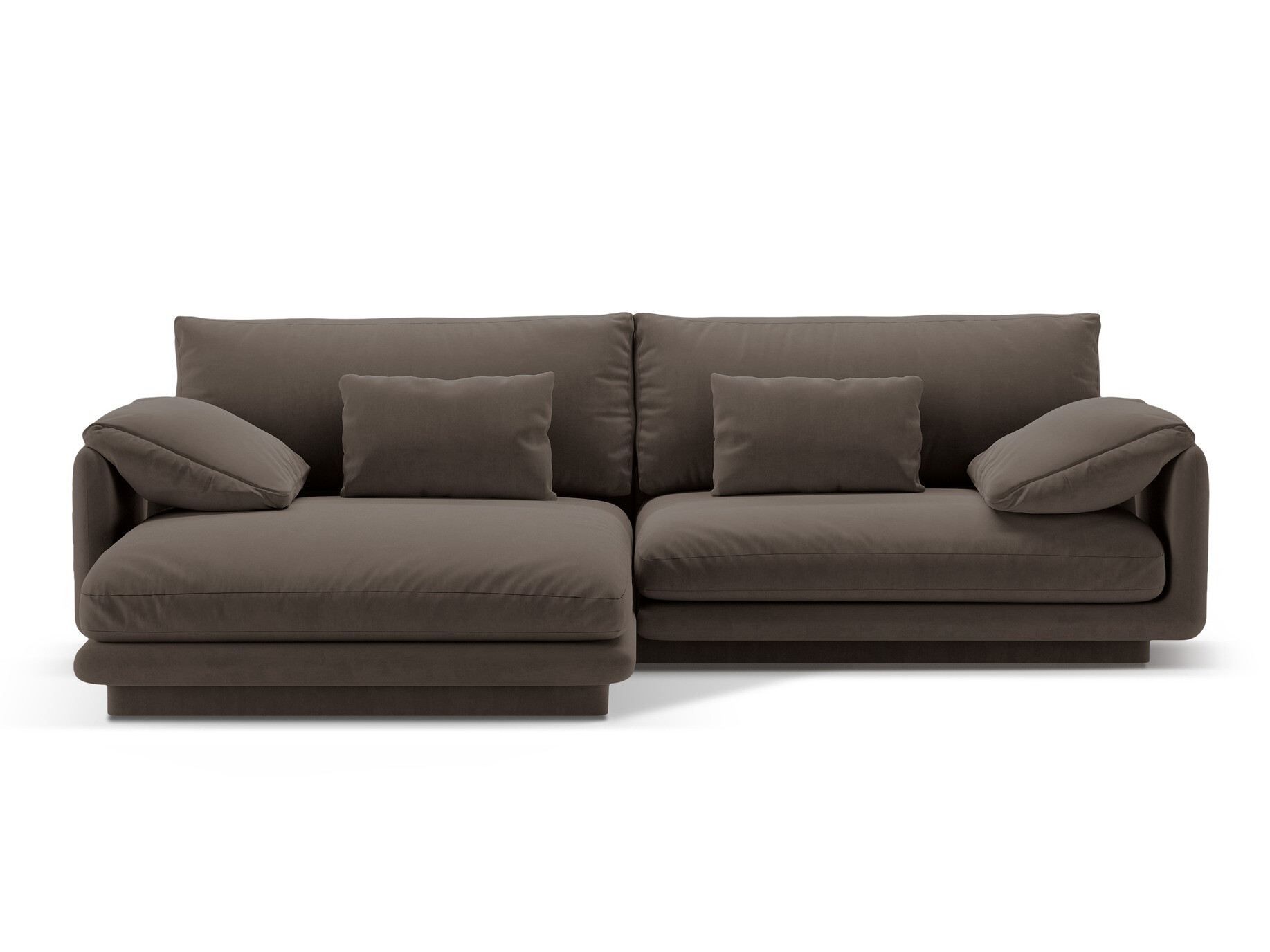 Угловой диван Vernovu 104 (Casino Ebony)