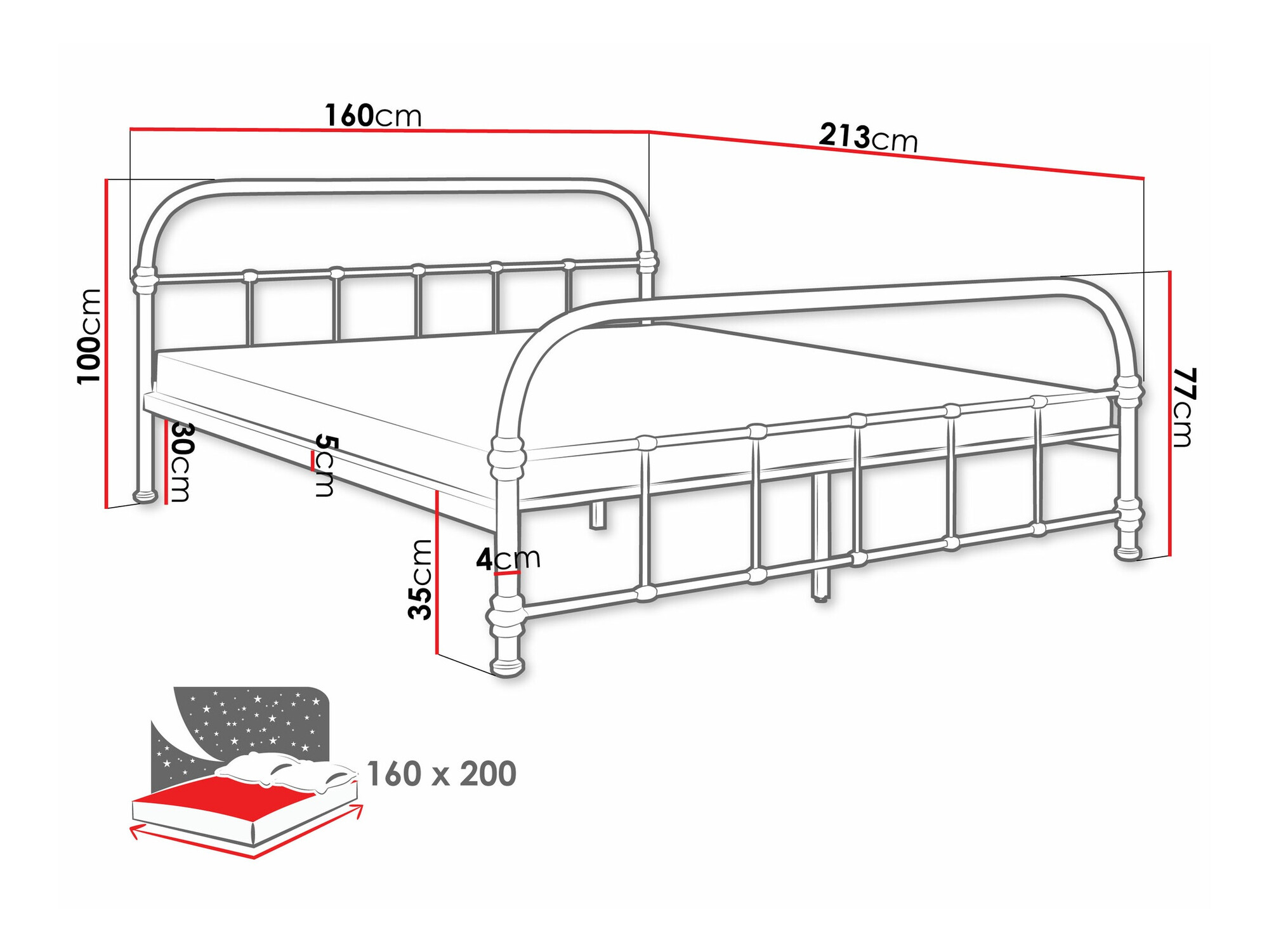 Кровать Elmira 102