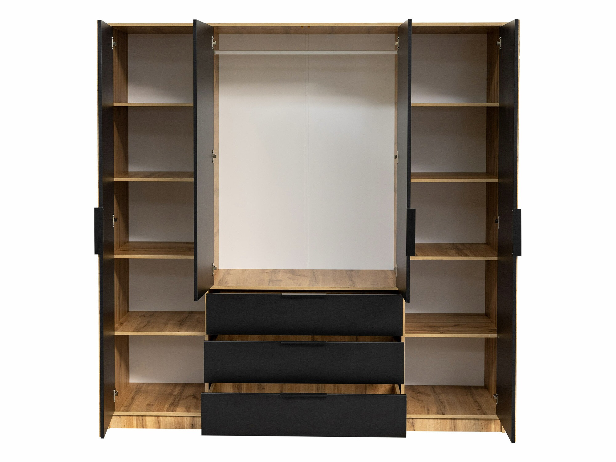 Шкаф Enolevo 108 (Белый + Дуб вотан)