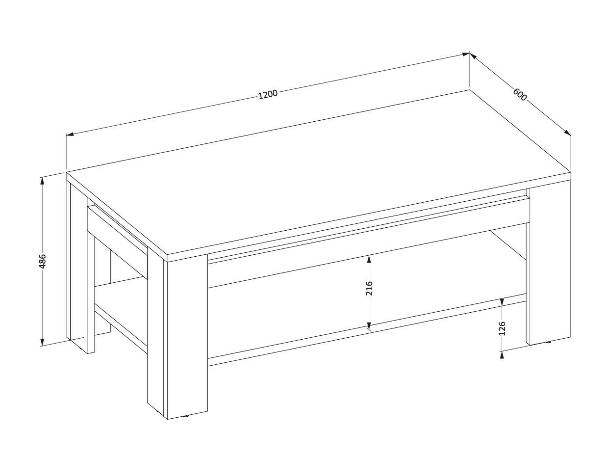 Viesistabas komplekts Melmava 106