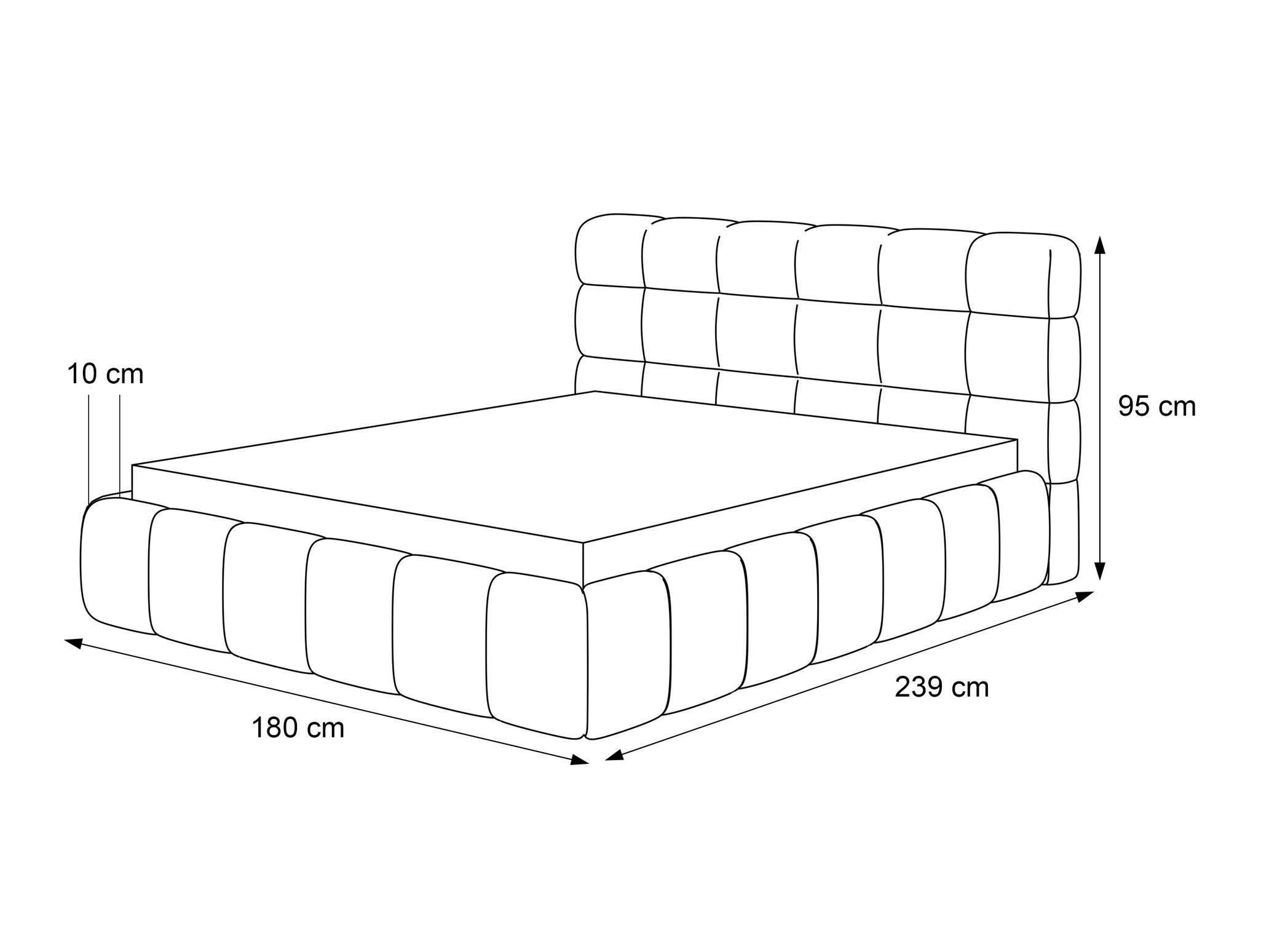 Кровать Martinez 100 (Legend 02)