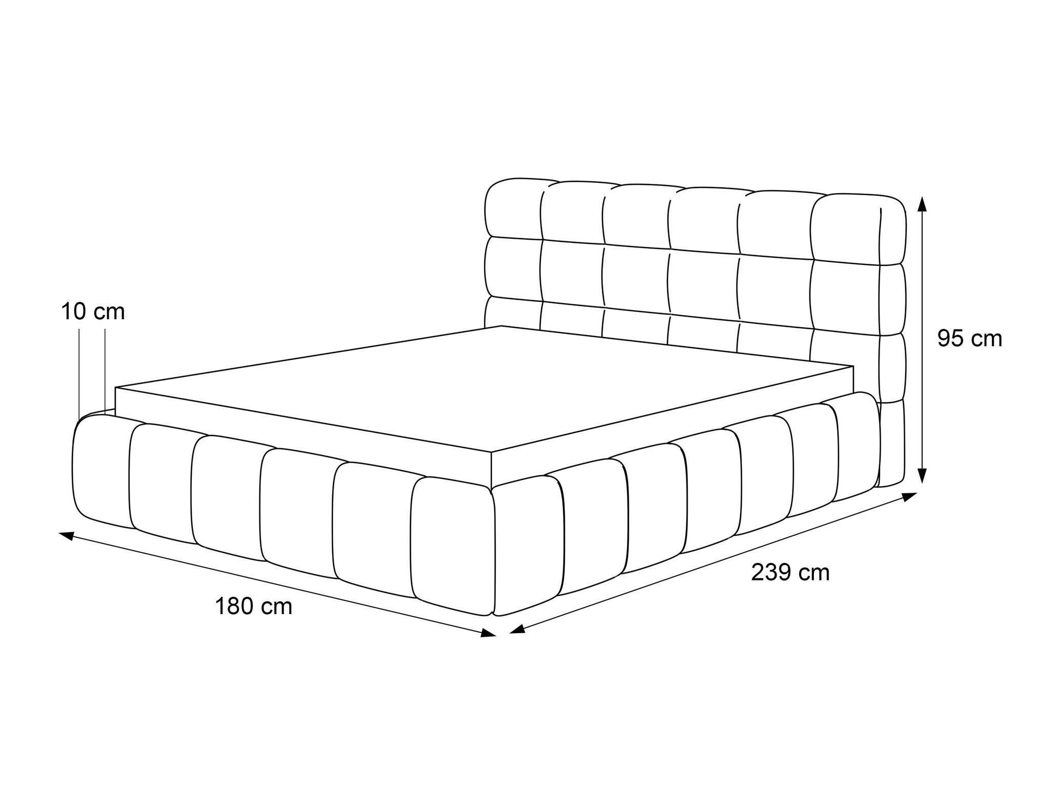 Кровать Martinez 100 (Quelle 100)