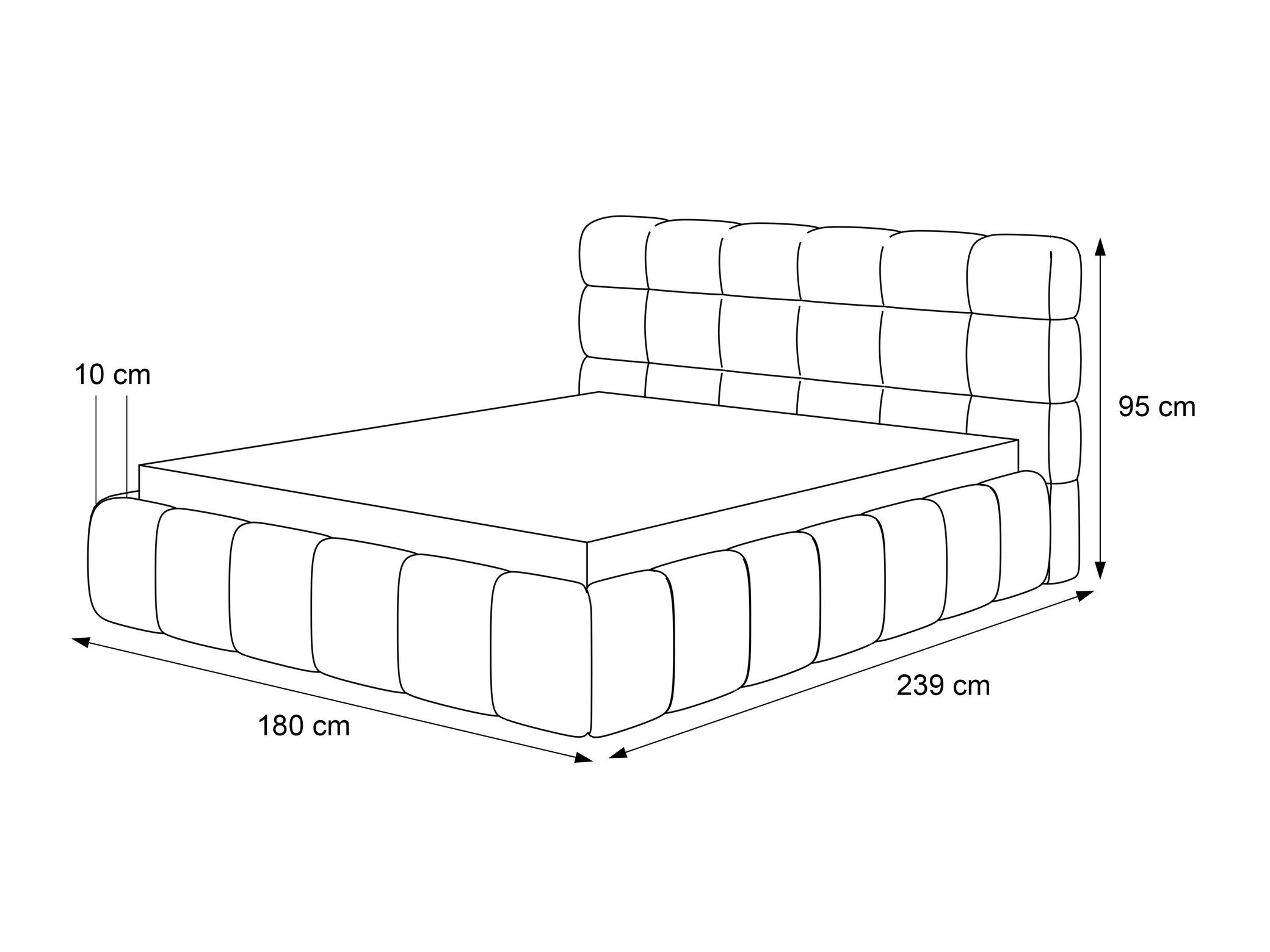 Кровать Martinez 100 (Quelle 83)