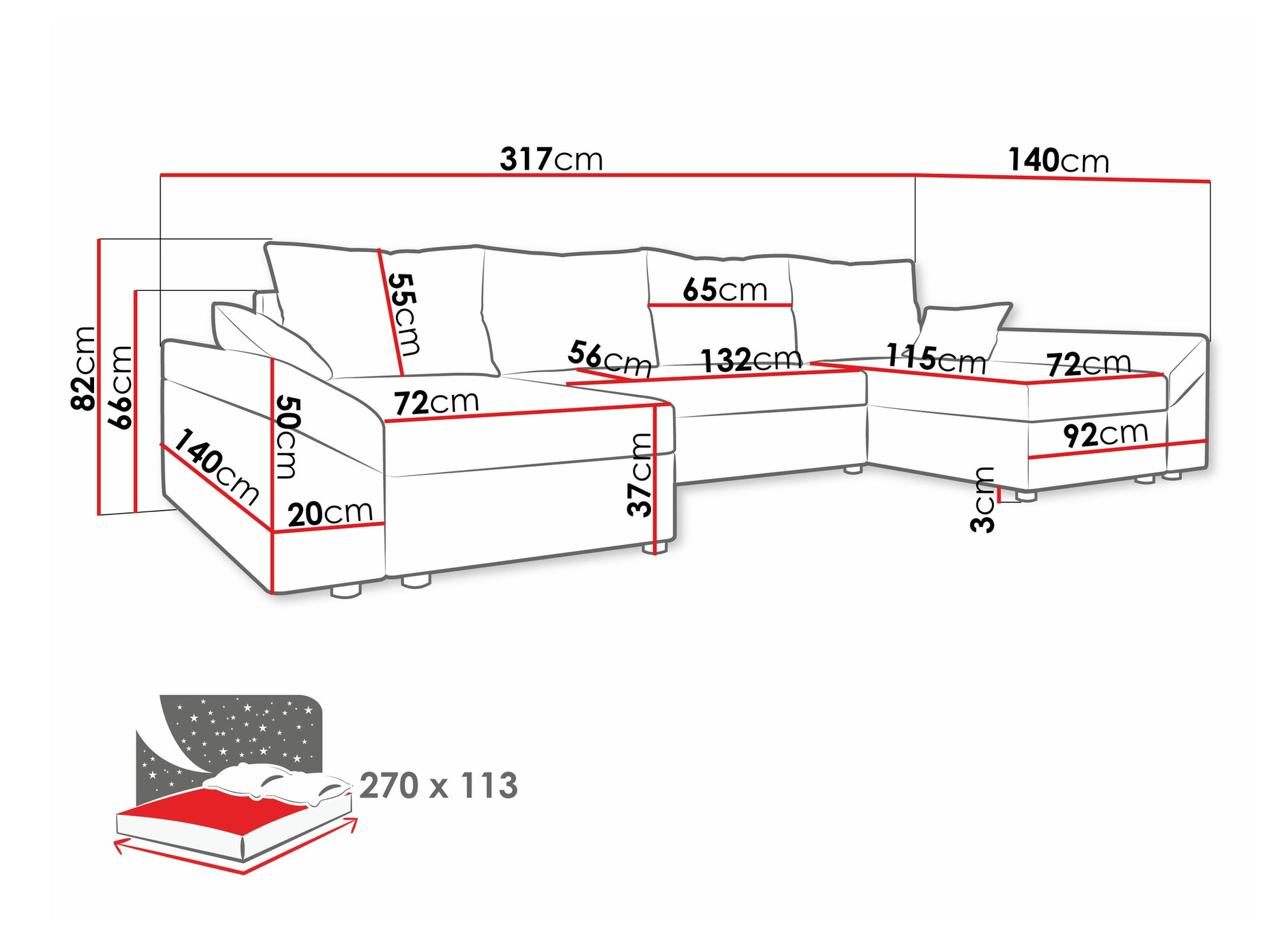 Stūra dīvāns Memphis 131 (Paros 06)