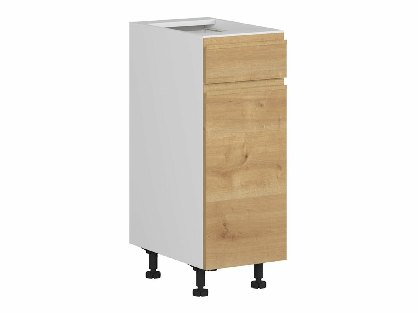 Модульный шкафчик с выдвижным ящиком и дверцами Soli Oak 102