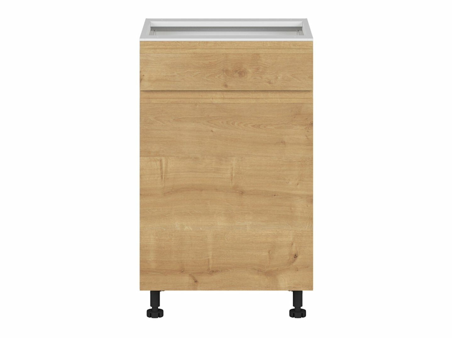 Модульный шкафчик с выдвижным ящиком и дверцами Soli Oak 104