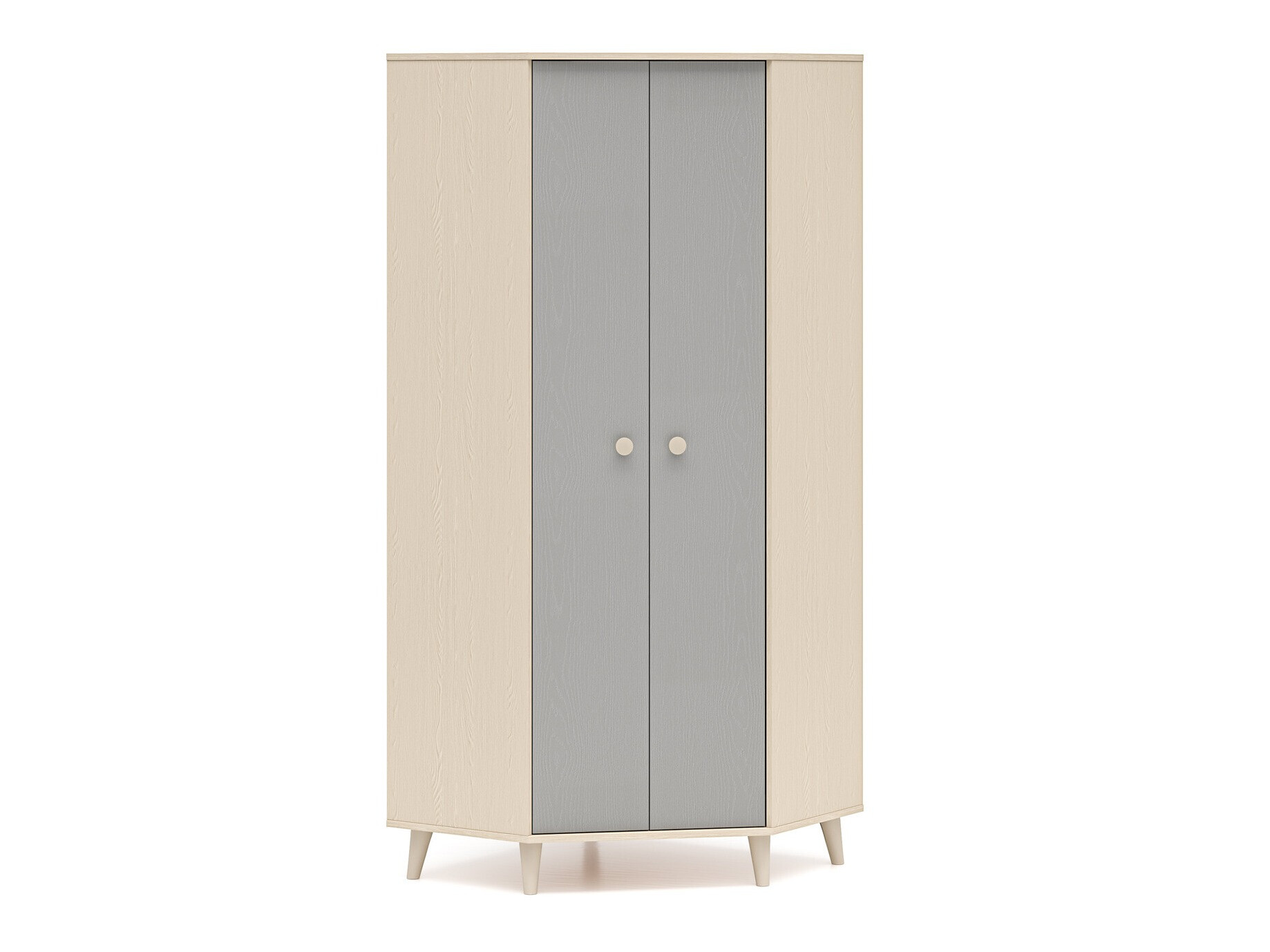 Угловой шкаф Tortoli 100 (Серый)