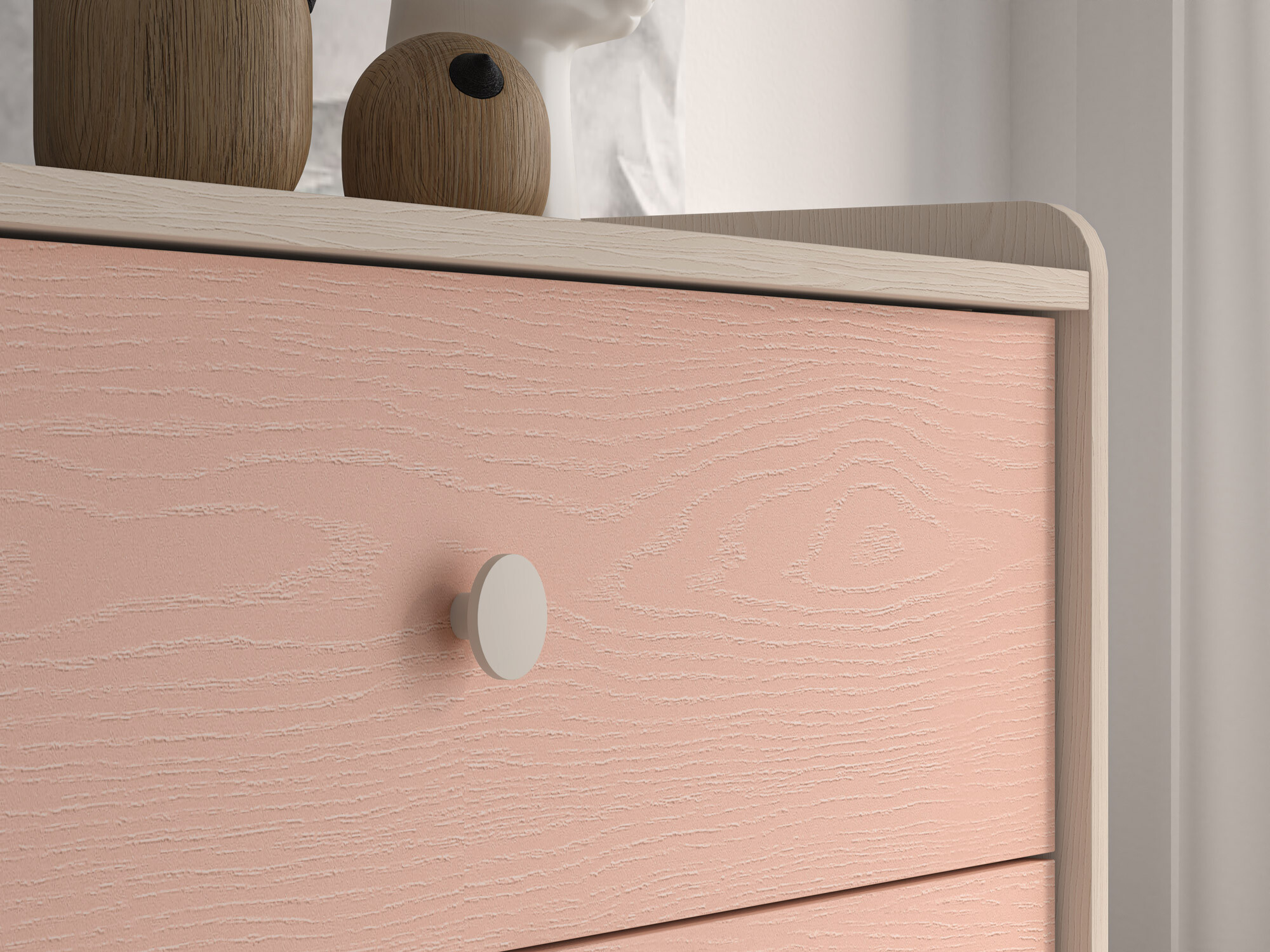 Kомод Tortoli 105 (Розовый)