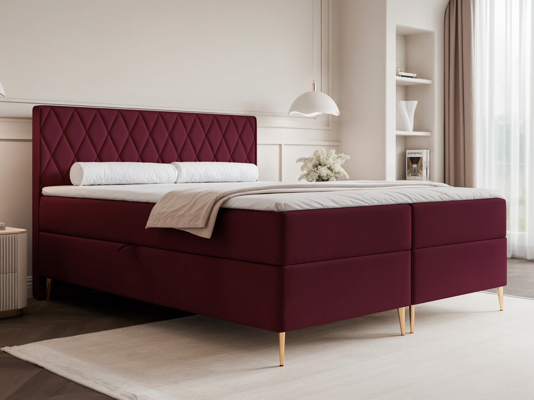 Kontinentālā gulta Martinez 110 (Magic Velvet 2229)