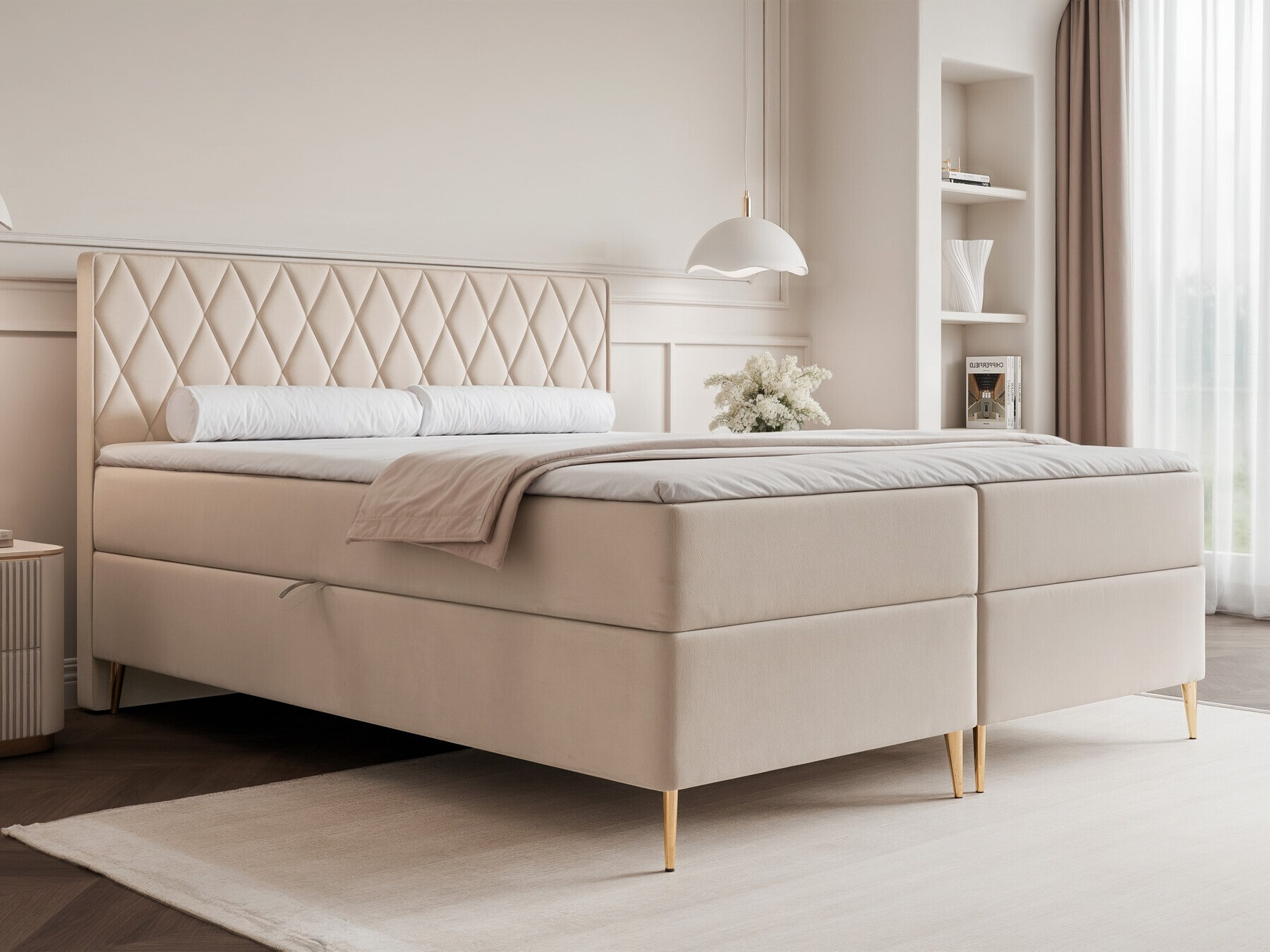 Kontinentālā gulta Martinez 110 (Magic Velvet 2256)