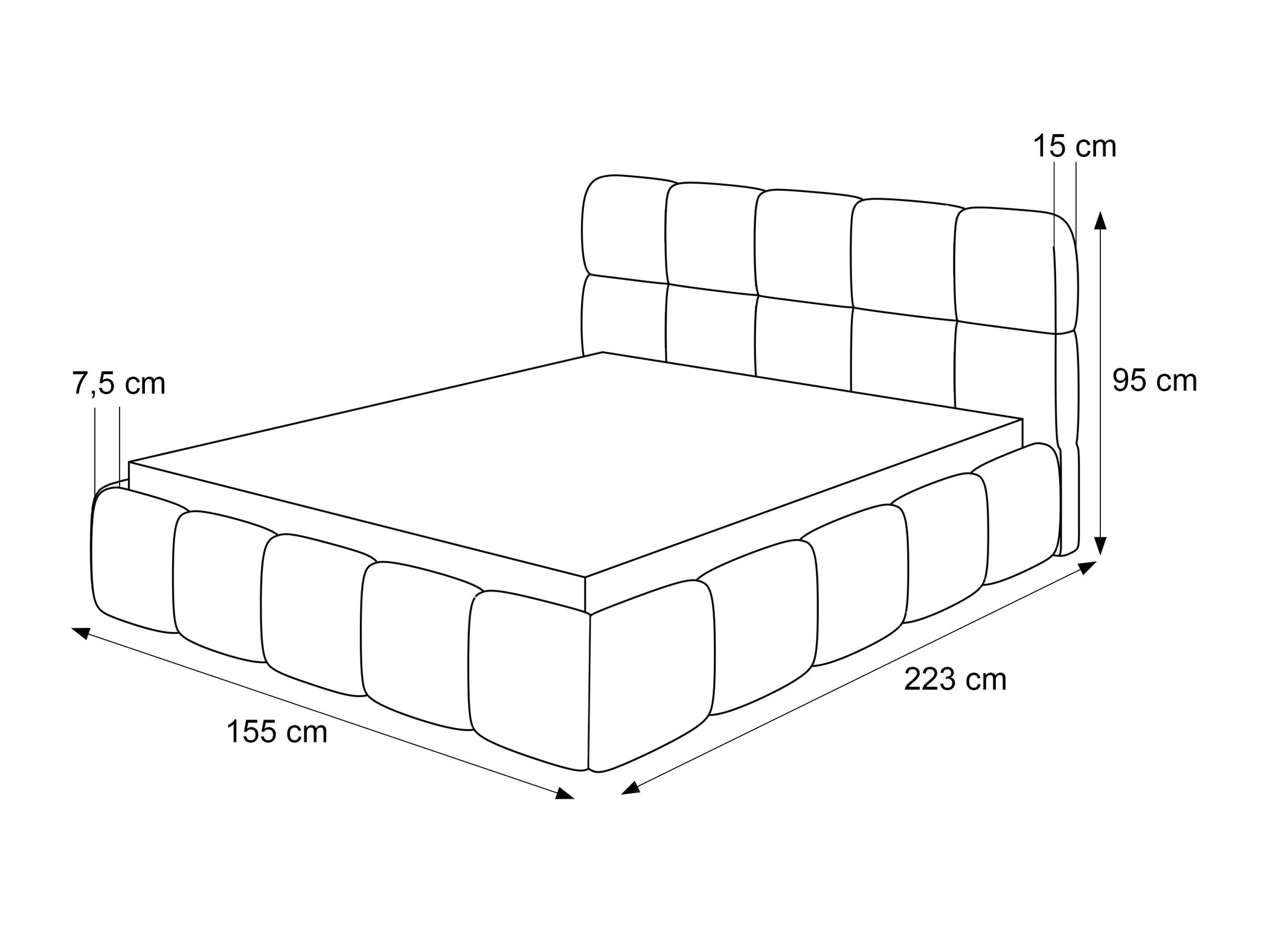 Кровать Martinez 111 (Jasmine 96)