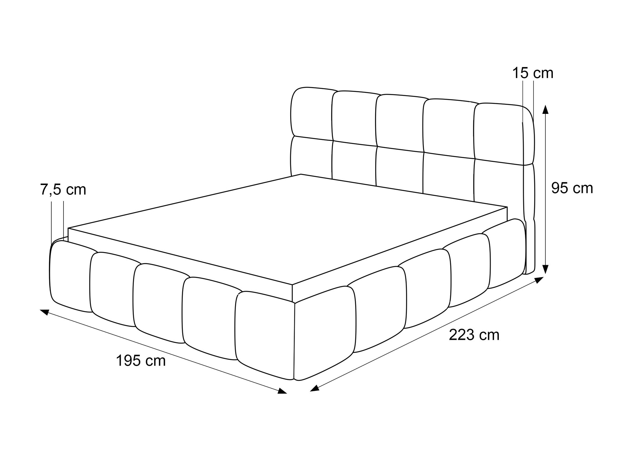 Кровать Martinez 111 (Legend 04)