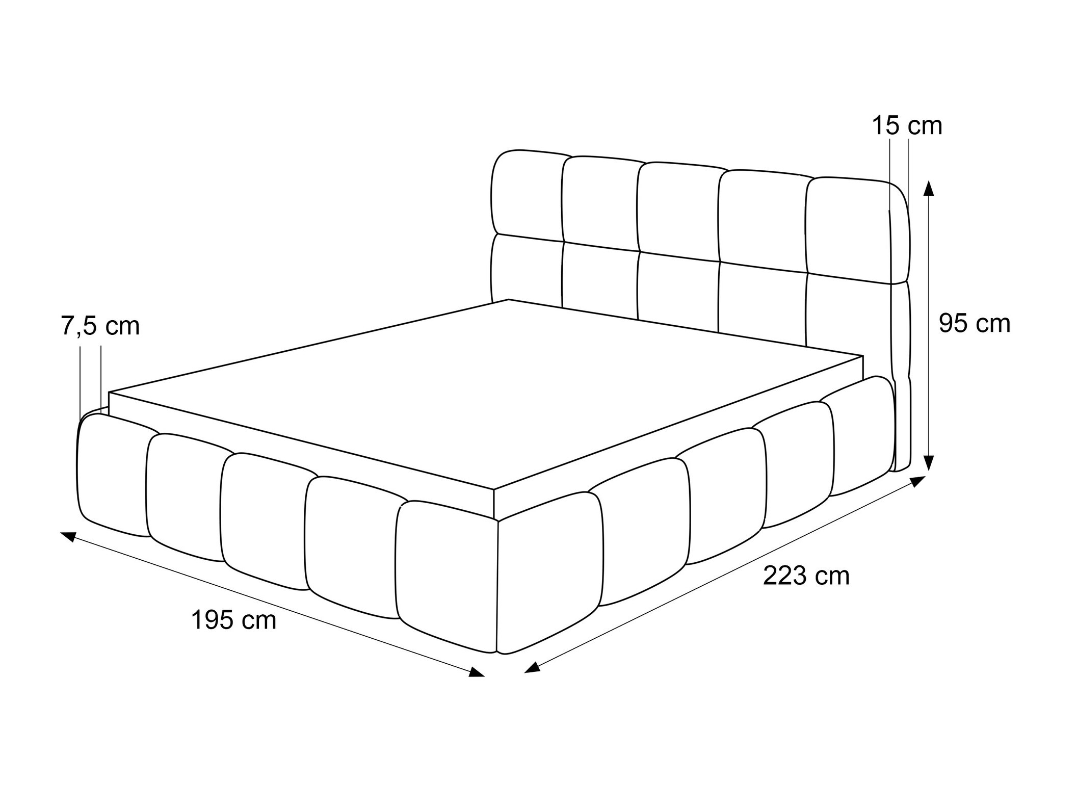 Кровать Martinez 111 (Quelle 100)