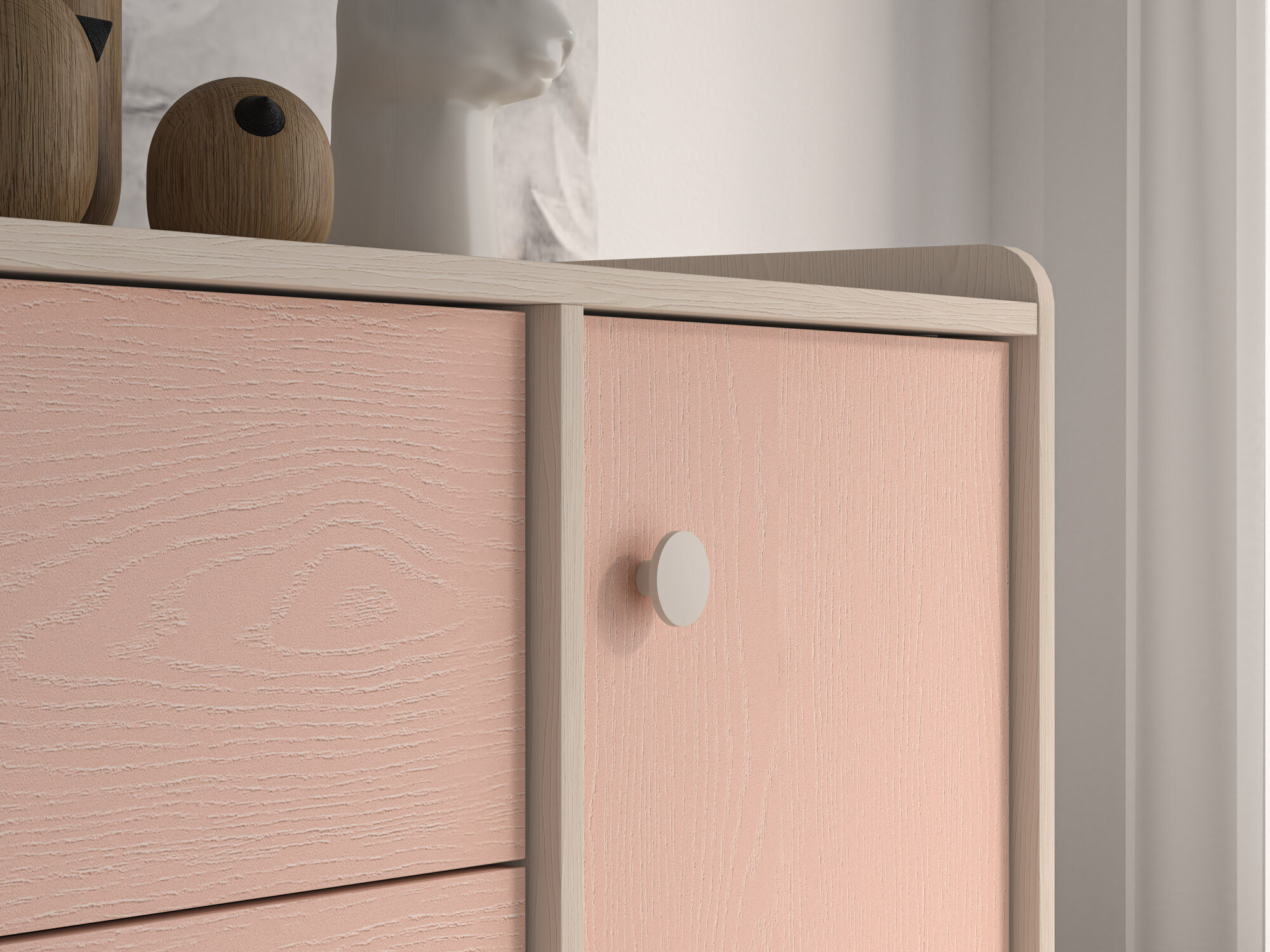 Kumode Tortoli 104 (Tumši rozā)