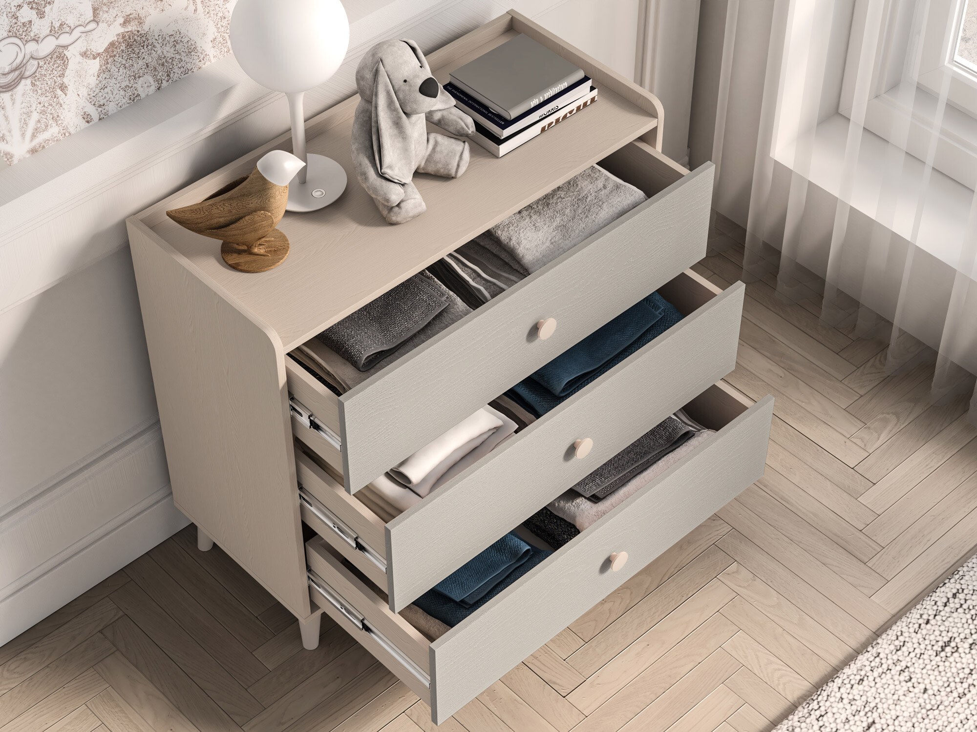 Kumode Tortoli 105 (Pelēks)