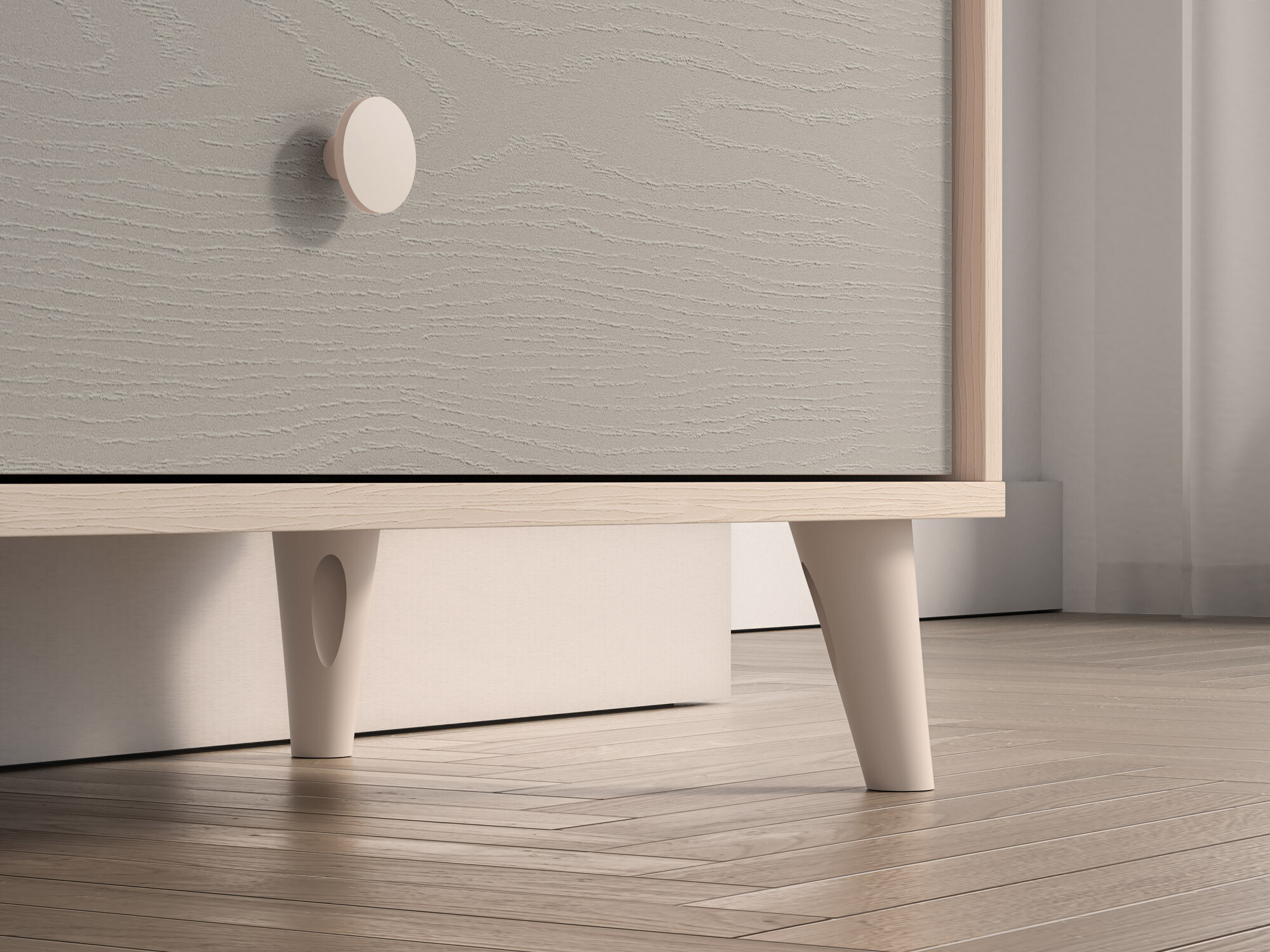 Kumode Tortoli 105 (Pelēks)