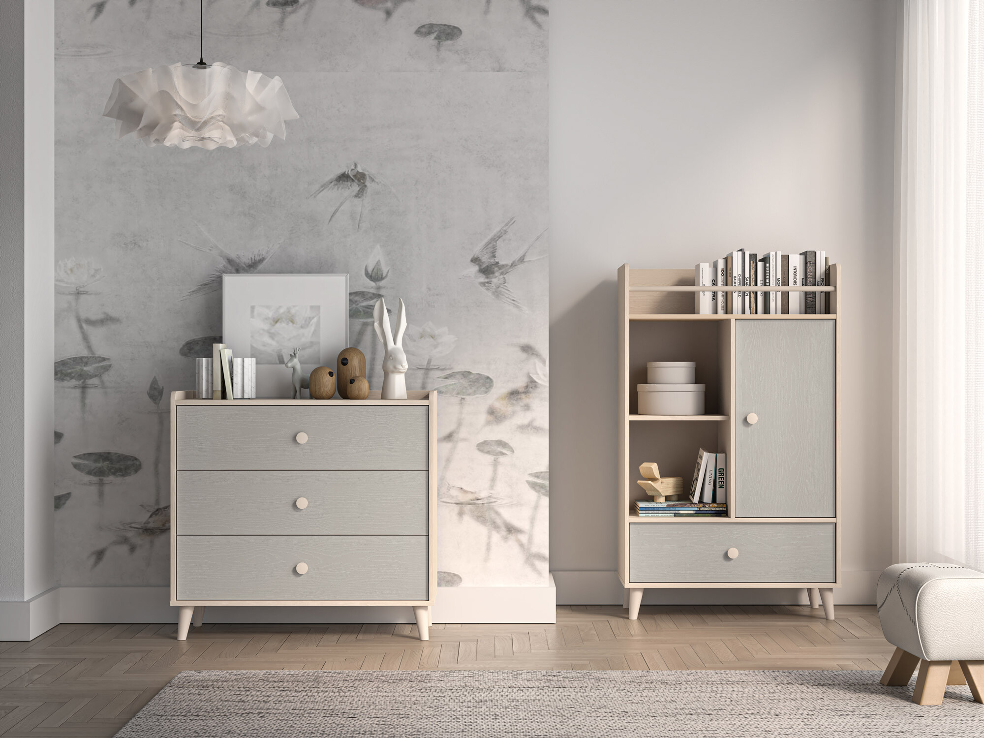 Kumode Tortoli 105 (Pelēks)