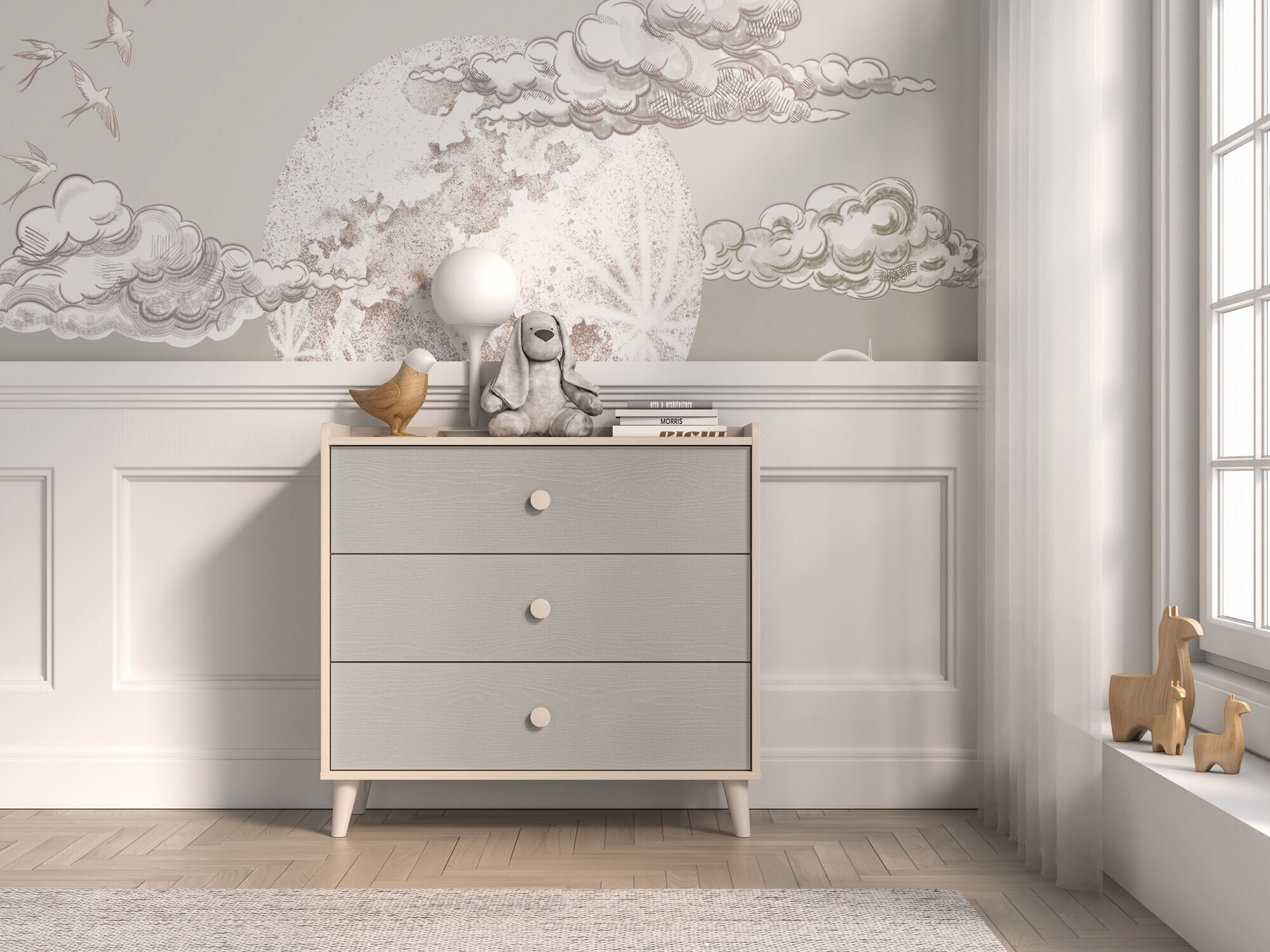 Kumode Tortoli 105 (Pelēks)