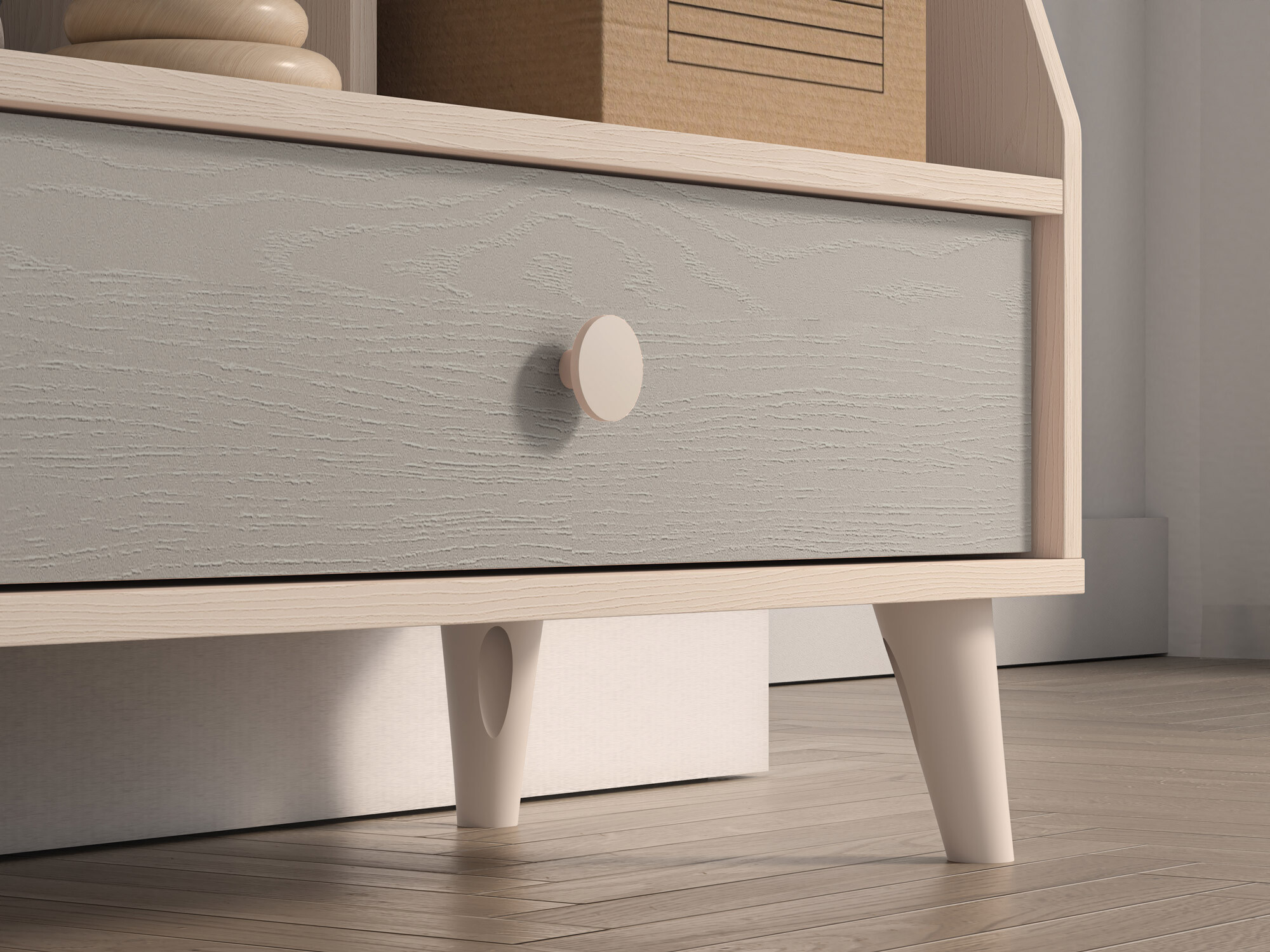 Стеллаж Tortoli 107 (Серый)