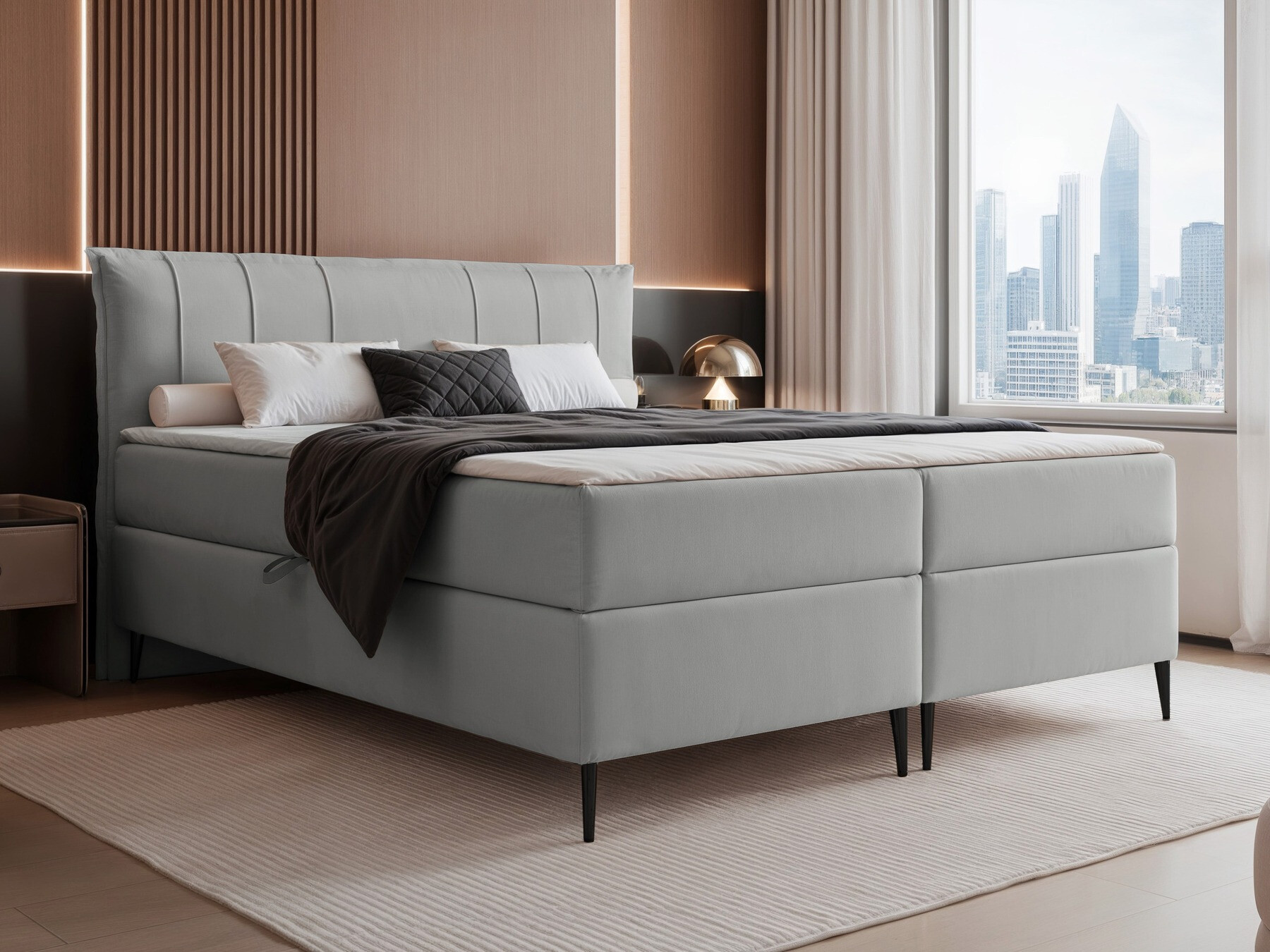 Континентальная кровать Martinez 105 (Magic Velvet 2240)