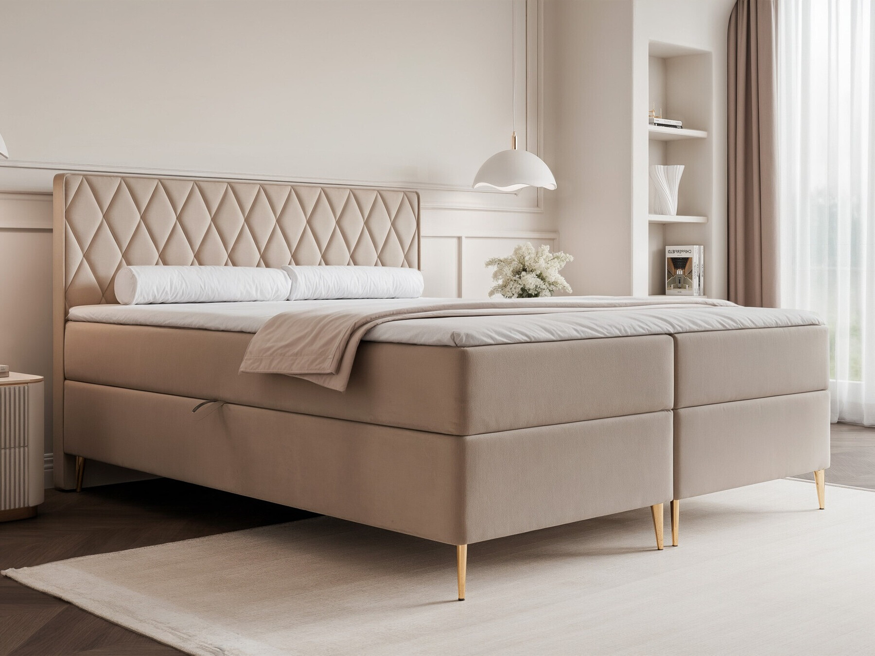 Континентальная кровать Martinez 110 (Magic Velvet 2210)