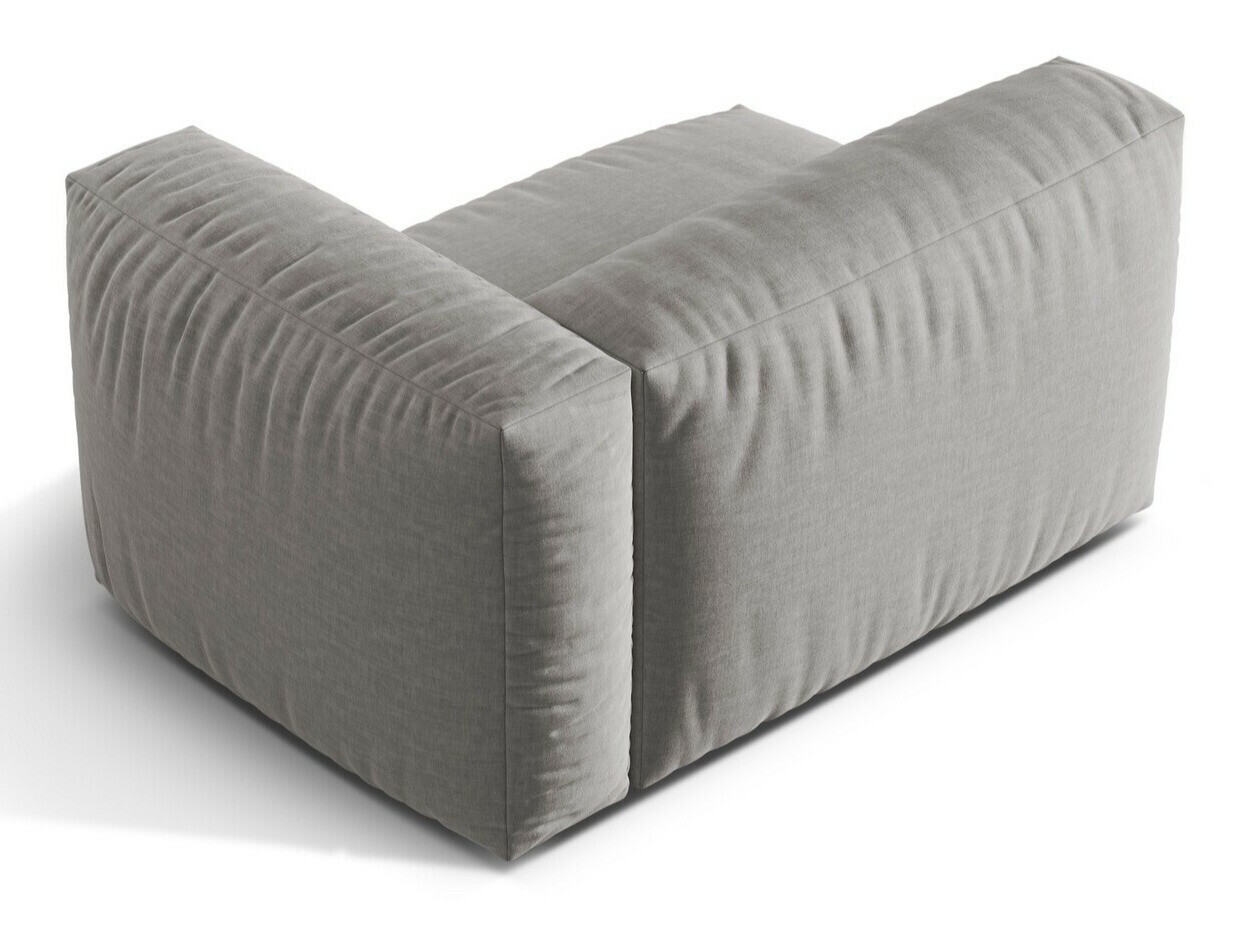 Moduļu krēsls Sorcoro 103 (Boston Gaišs Pelēks)