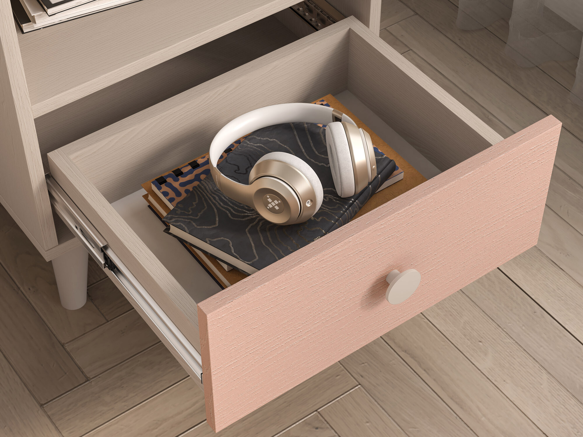 Naktsgaldiņš Tortoli 108 (Tumši rozā)