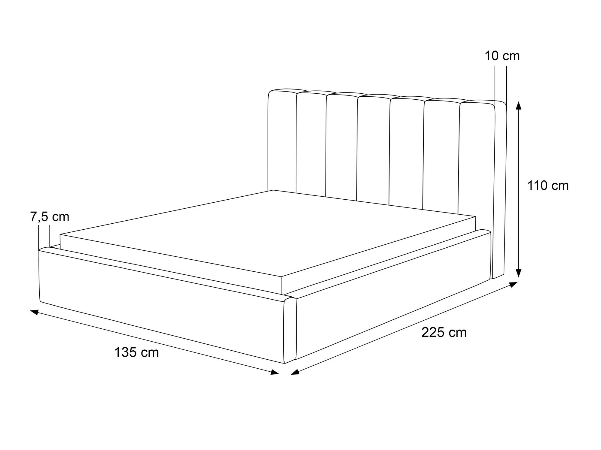 Кровать Martinez 112 (Magic Velvet 2256)
