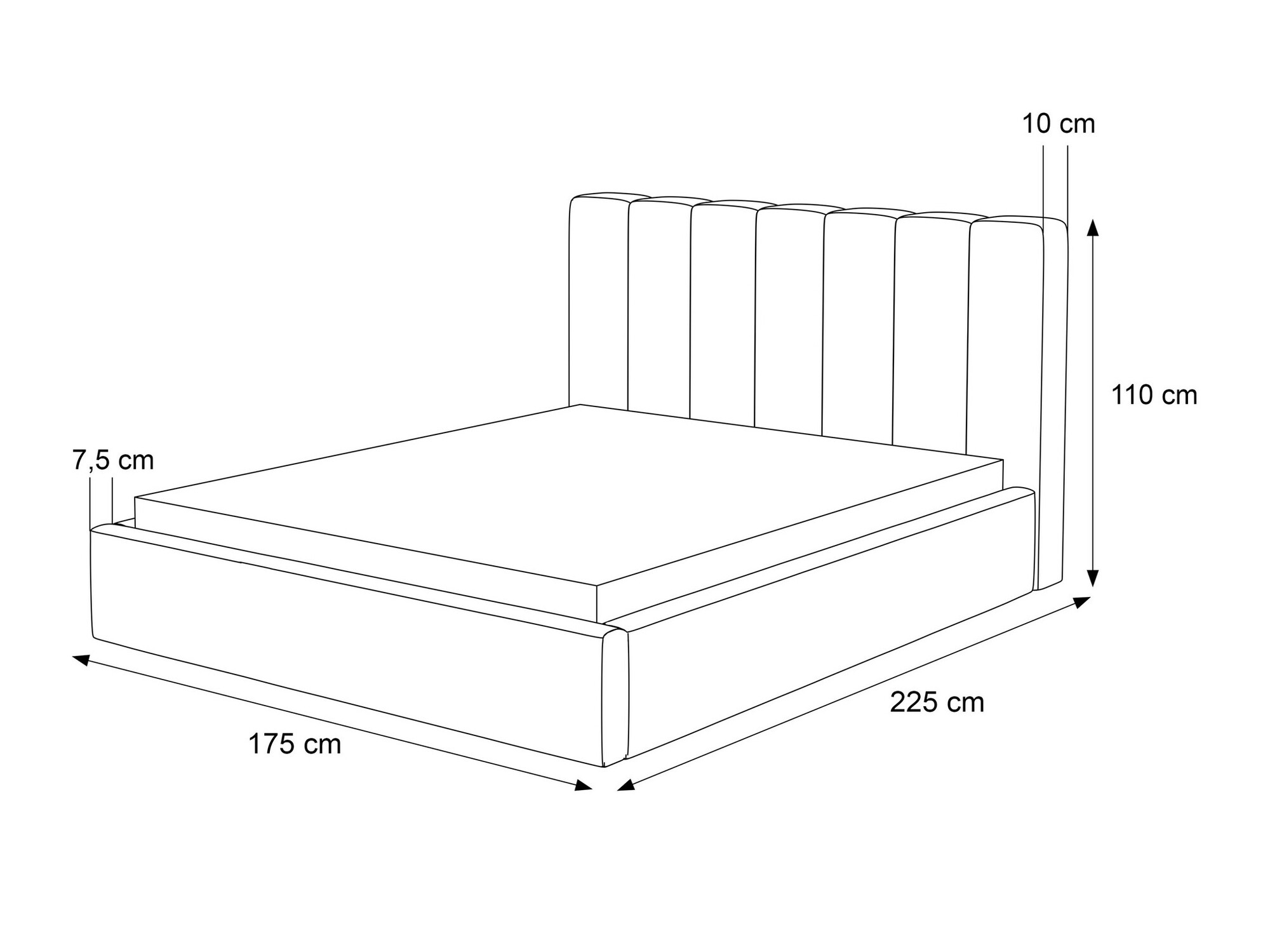 Кровать Martinez 112 (Magic Velvet 2256)