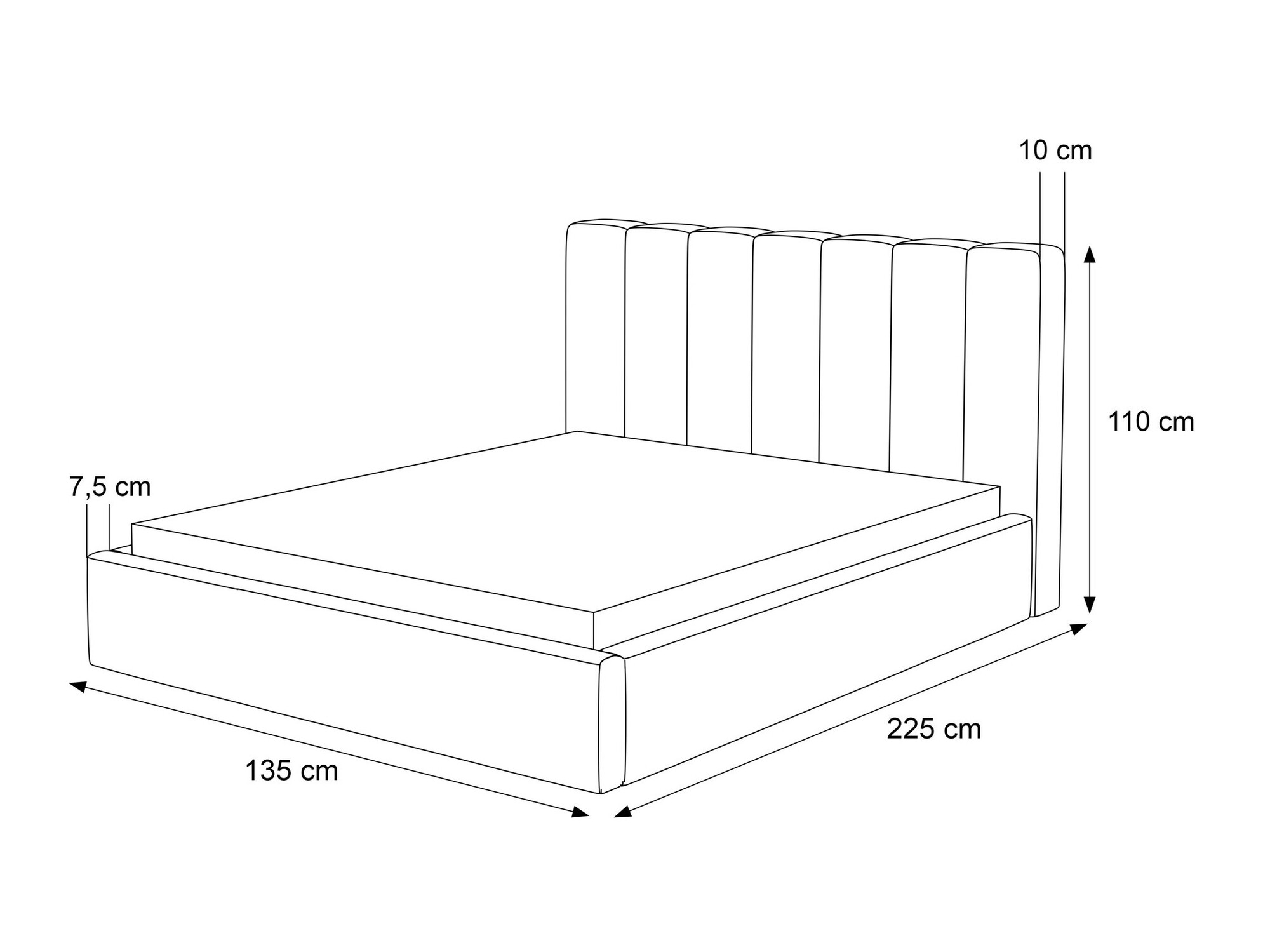 Кровать Martinez 112 (Magic Velvet 2271)