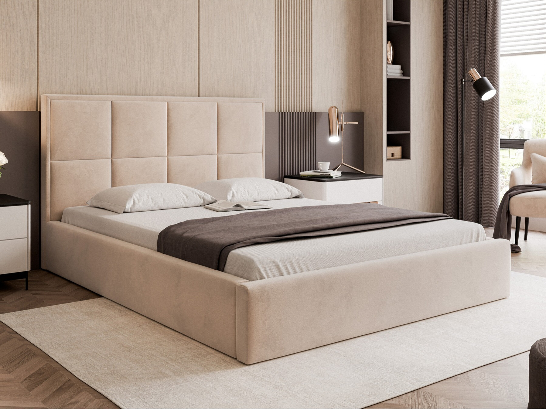 Кровать Martinez 113 (Magic Velvet 2256)