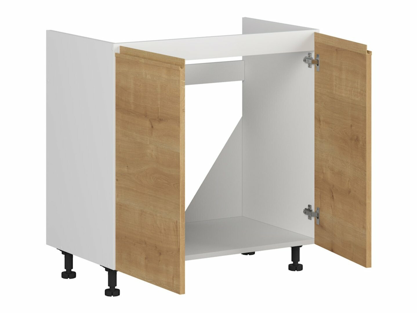 Модульный шкафчик под раковину с дверцами Soli Oak 124