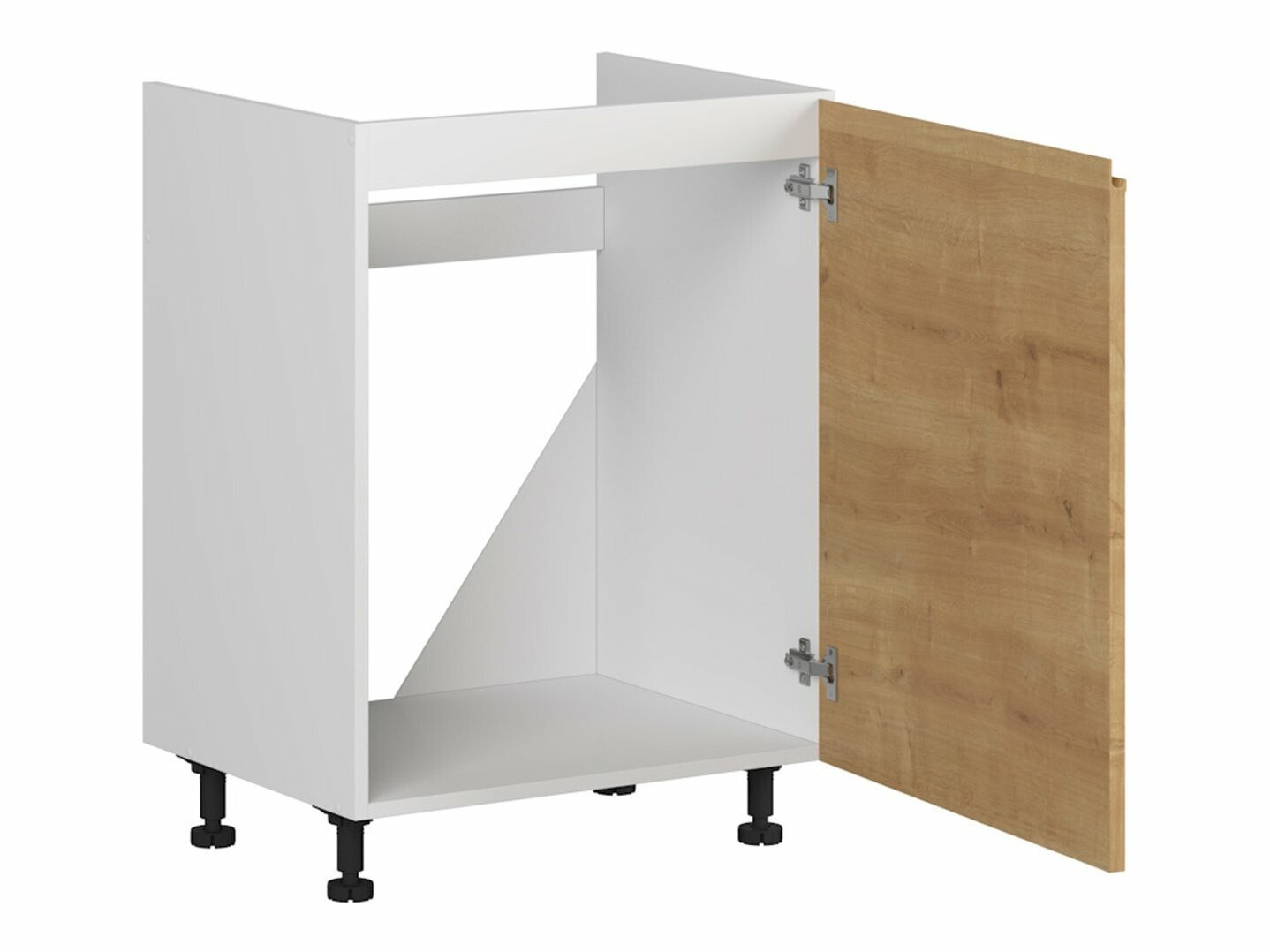 Moduļu skapis izlietnei ar durvīm Soli Oak 123