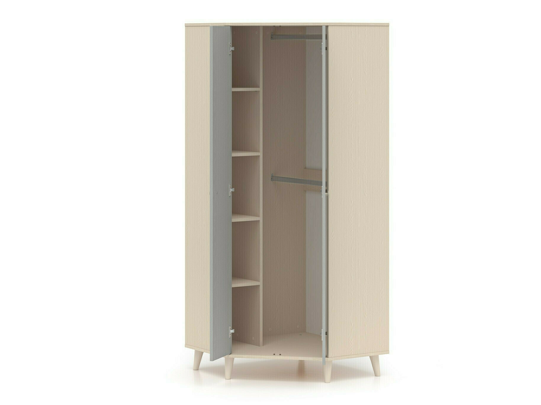 Bērnu istabas komplekts Tortoli 113 (Pelēks)