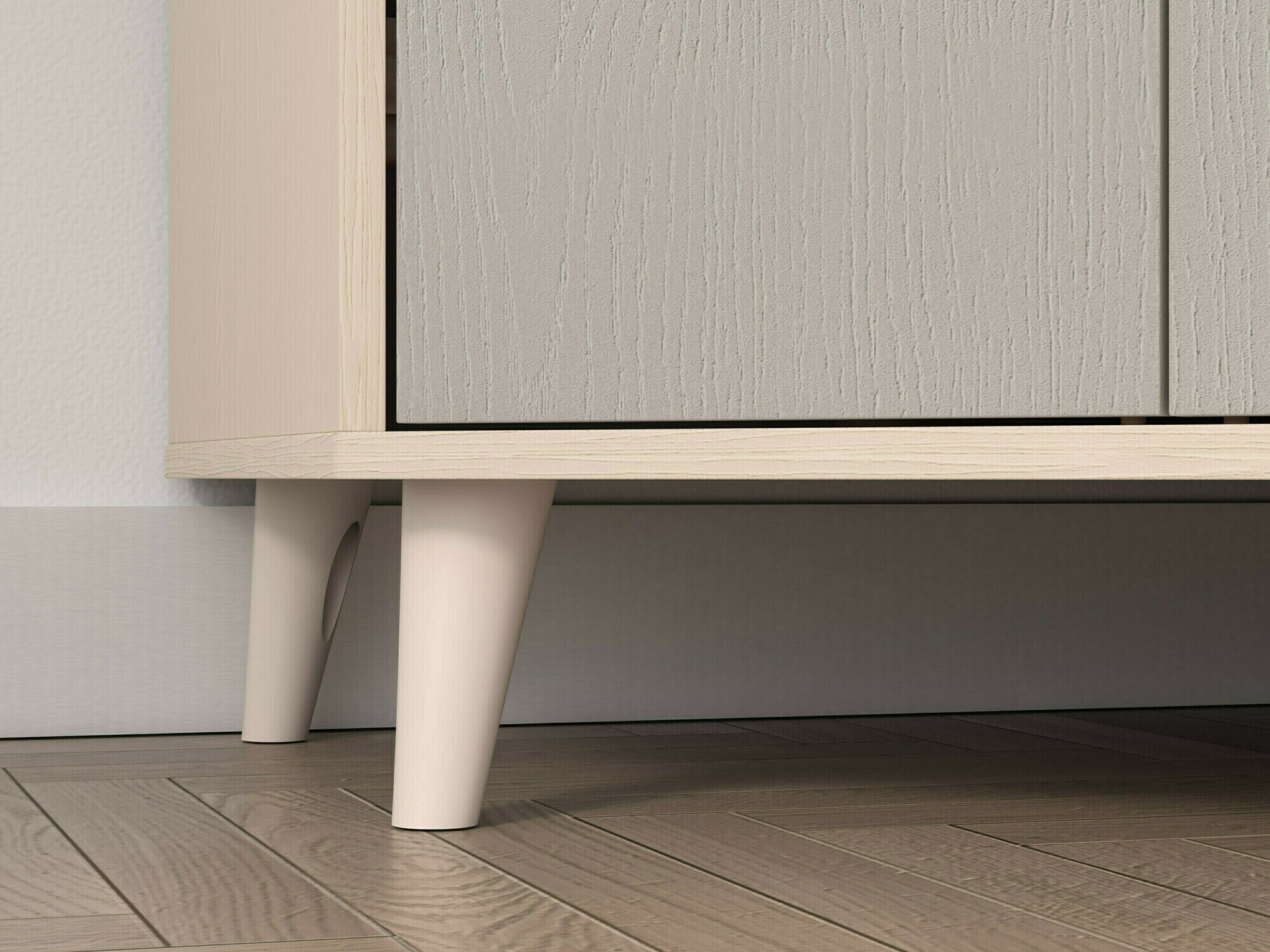 Bērnu istabas komplekts Tortoli 113 (Pelēks)