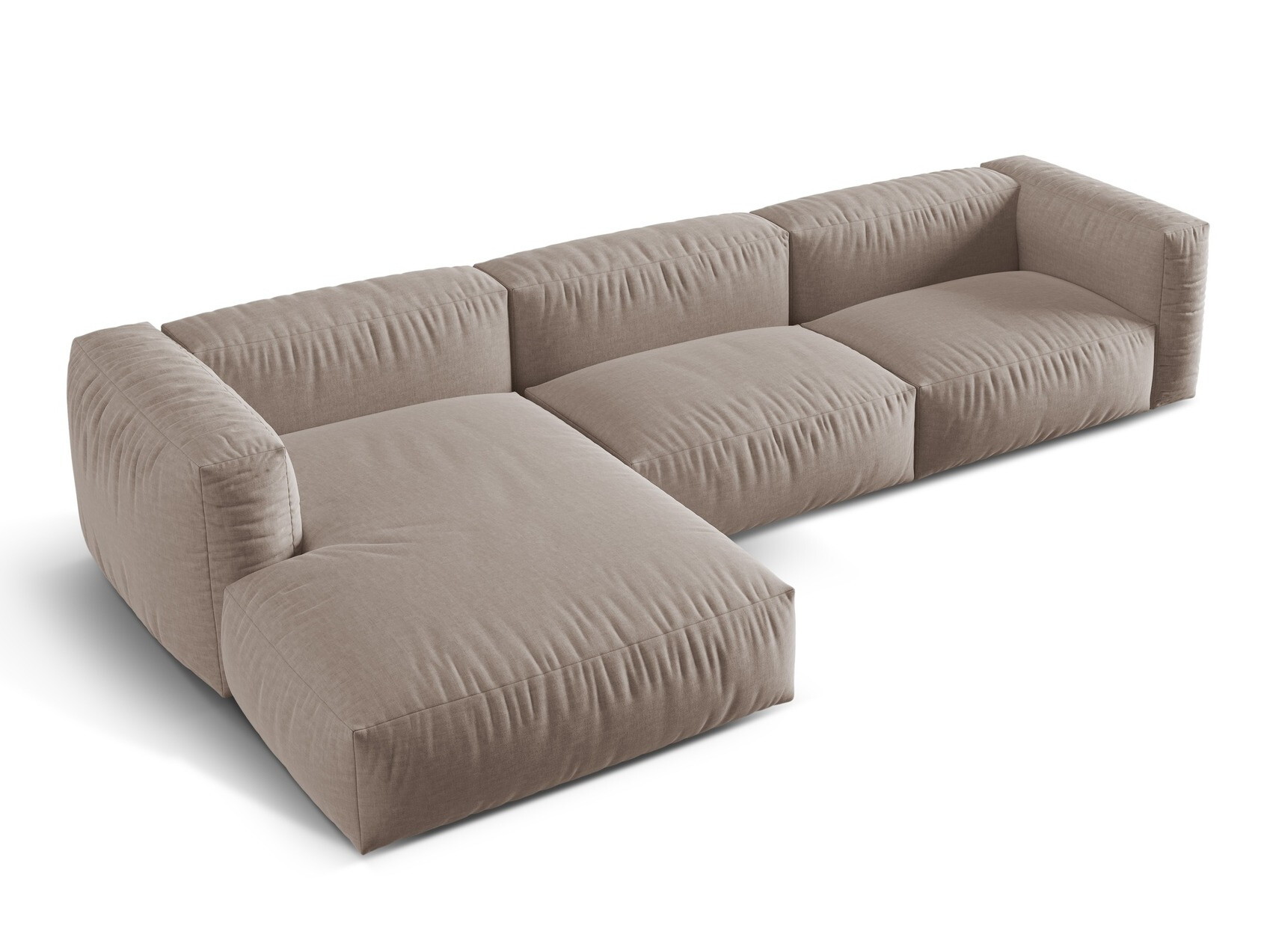 Moduļu stūra dīvāns Sorcoro 104 (Boston Trufa)