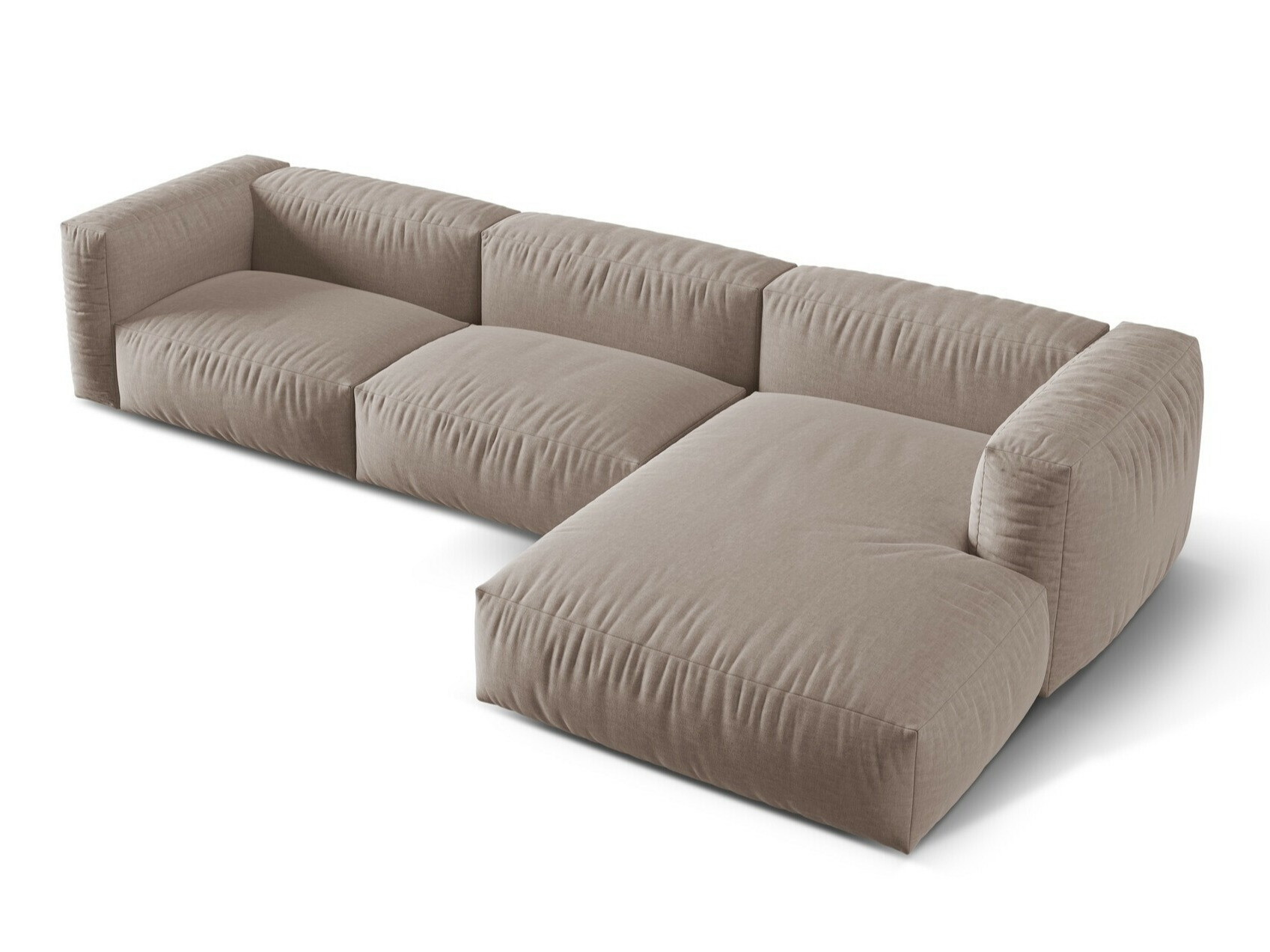 Moduļu stūra dīvāns Sorcoro 104 (Boston Trufa)