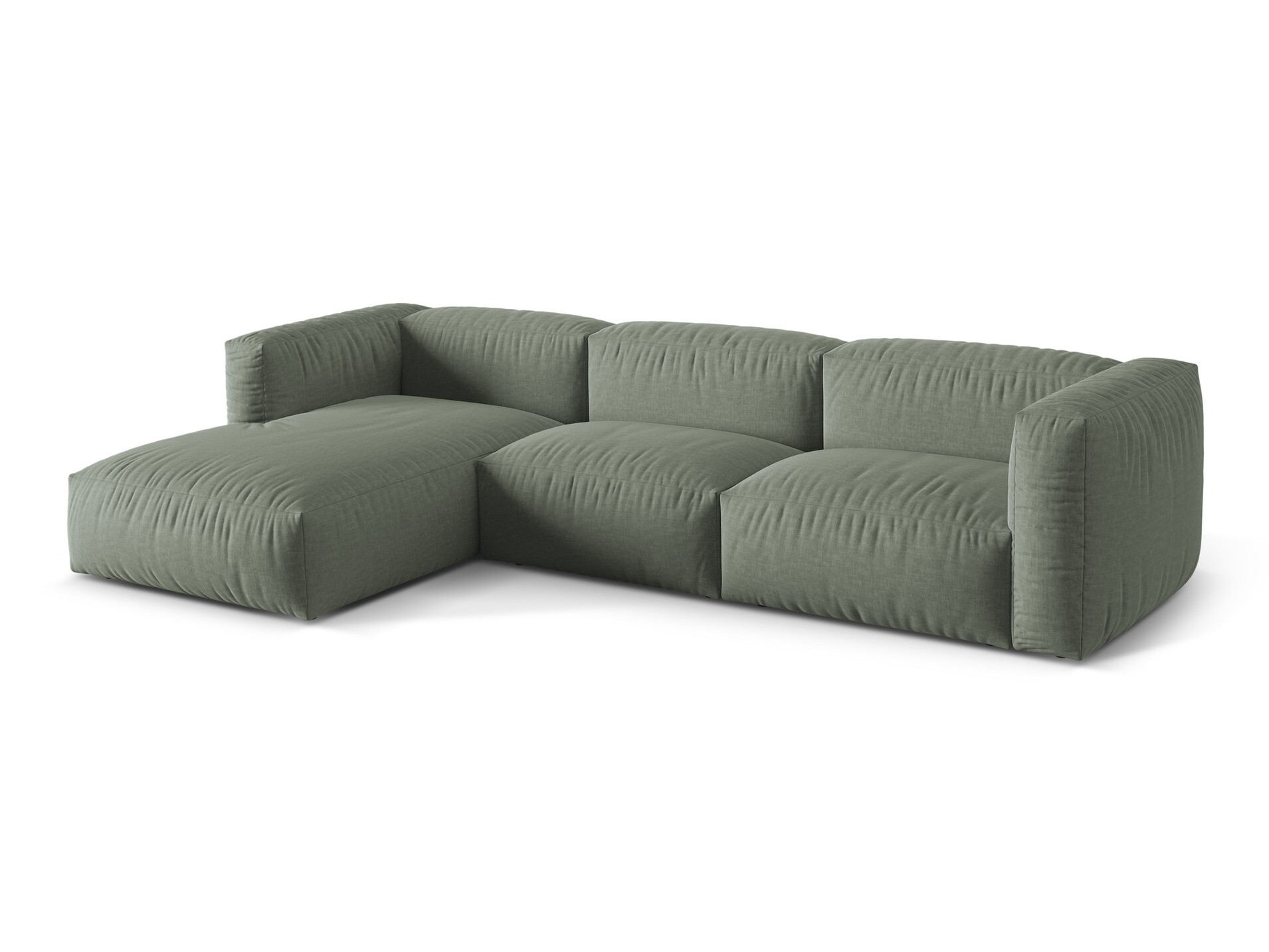 Moduļu stūra dīvāns Sorcoro 104 (Boston Water Green)